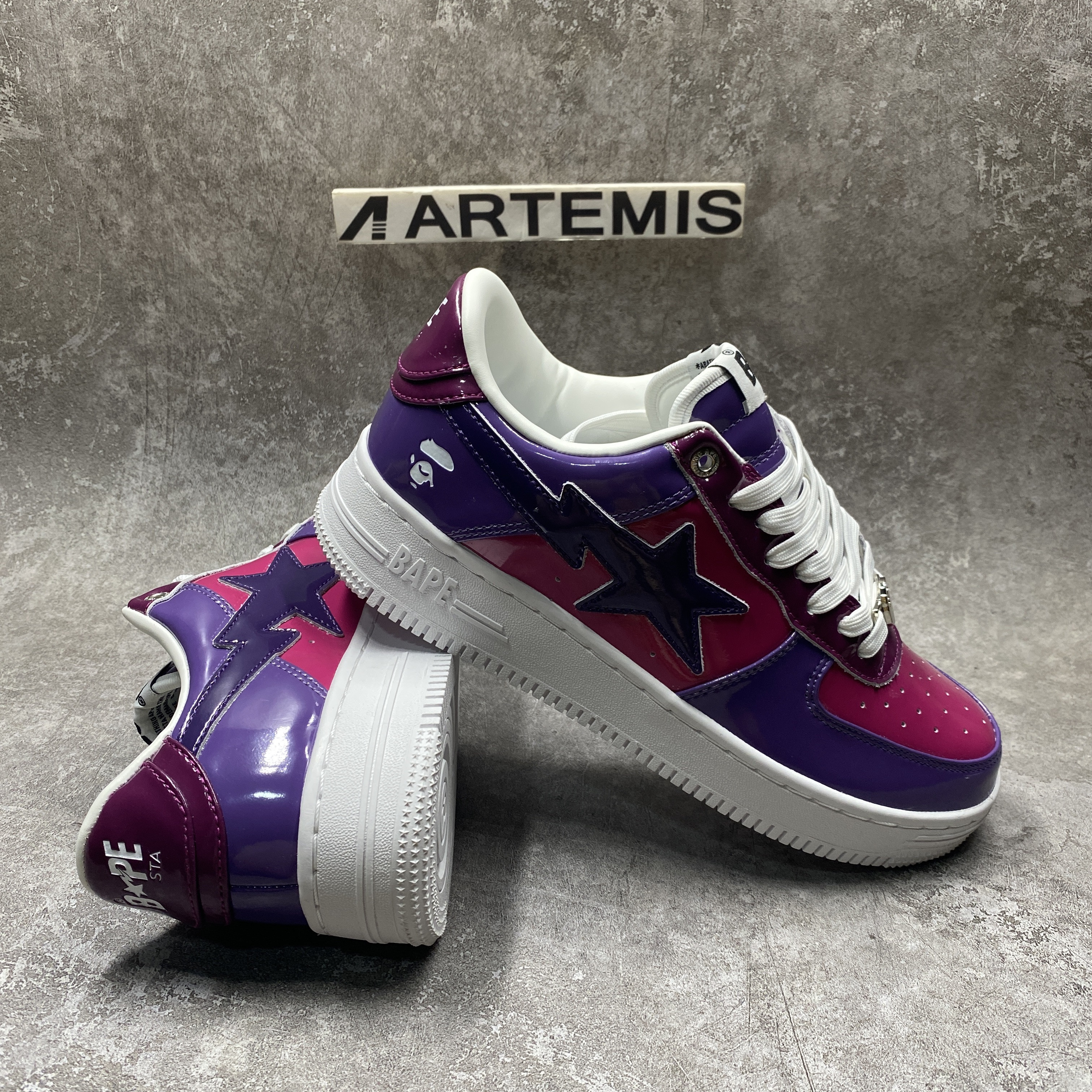 BP Sta Low Color Camo Combo Purple