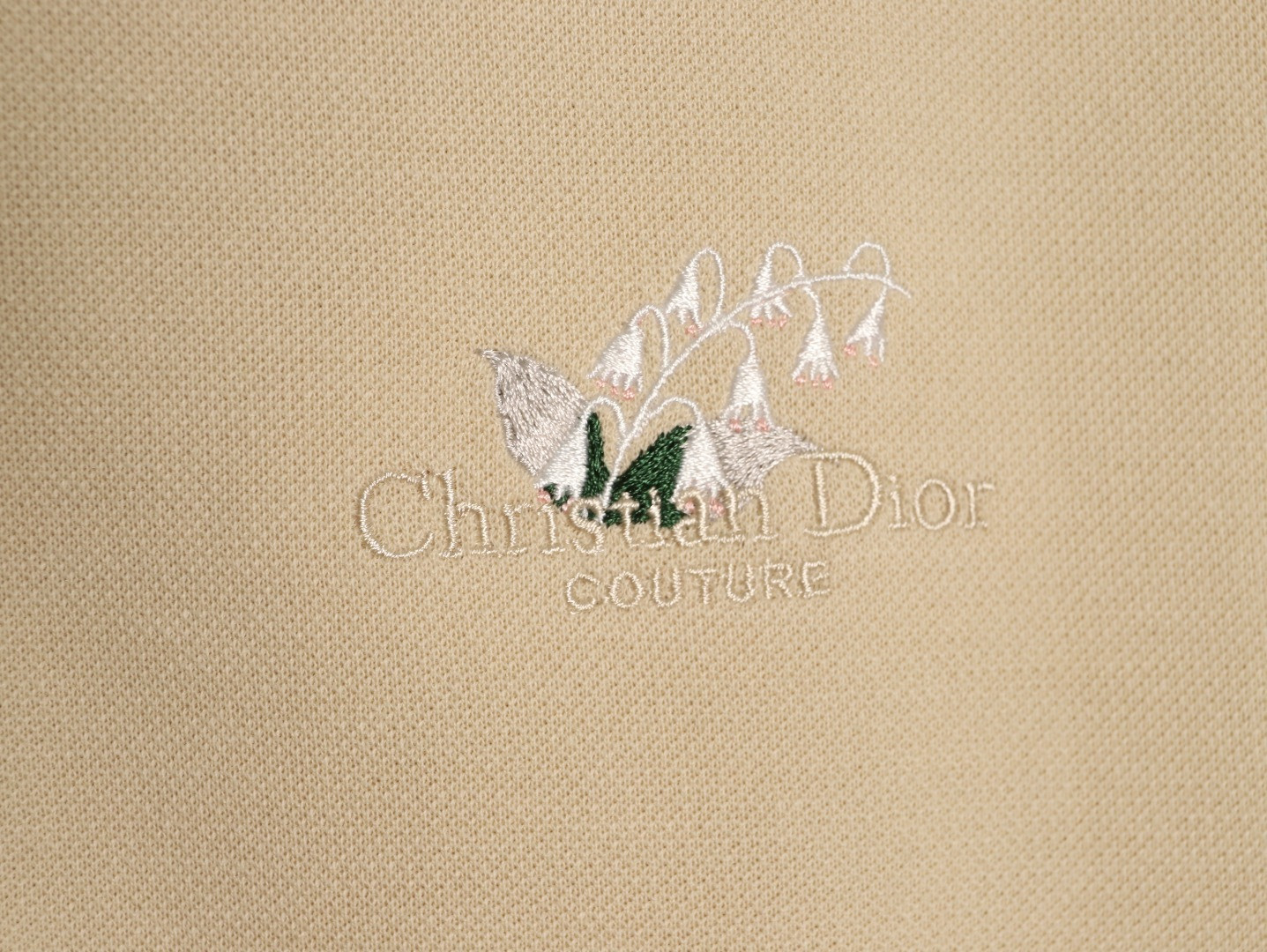 D*or long-sleeved polo shirt