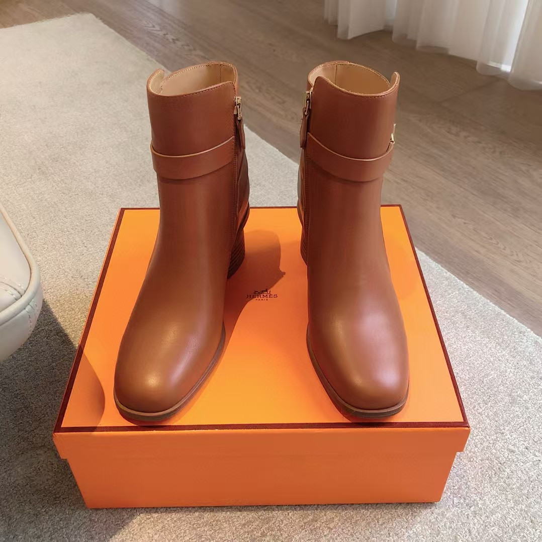 UA Hermès Jill 60 ankle boots