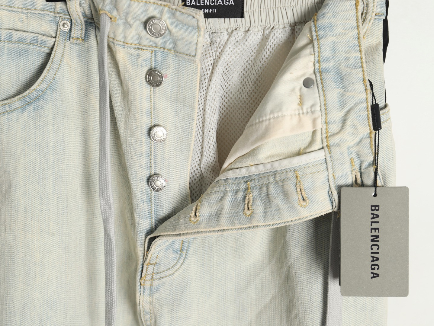 Ba*len*cia*ga 25ss patchwork jeans