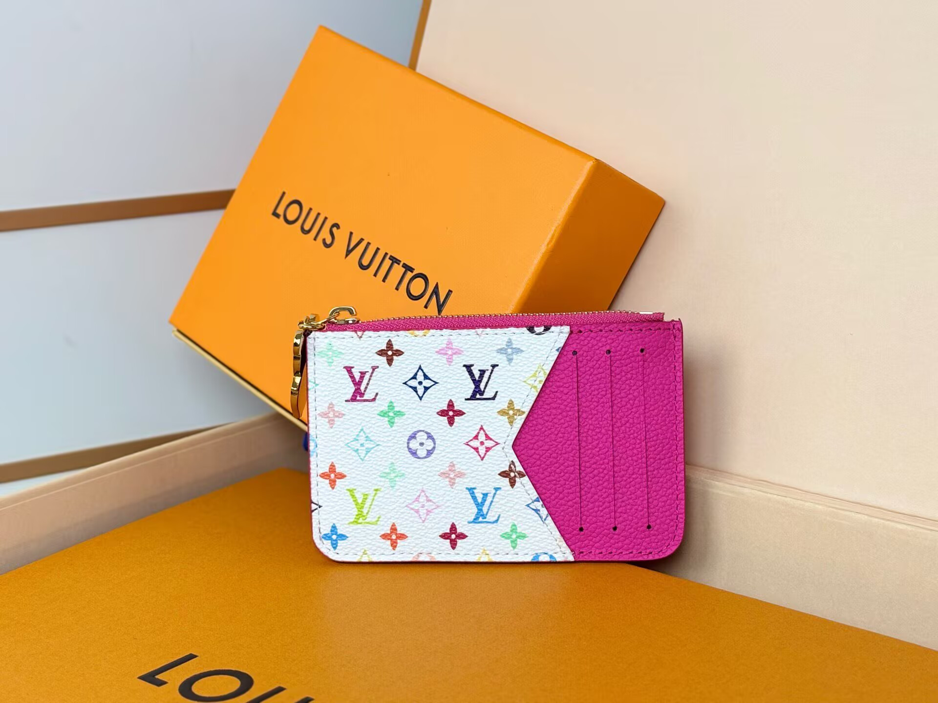 LV x TM Romy Card Holder M14155 12 x 8 x 0.8 cm