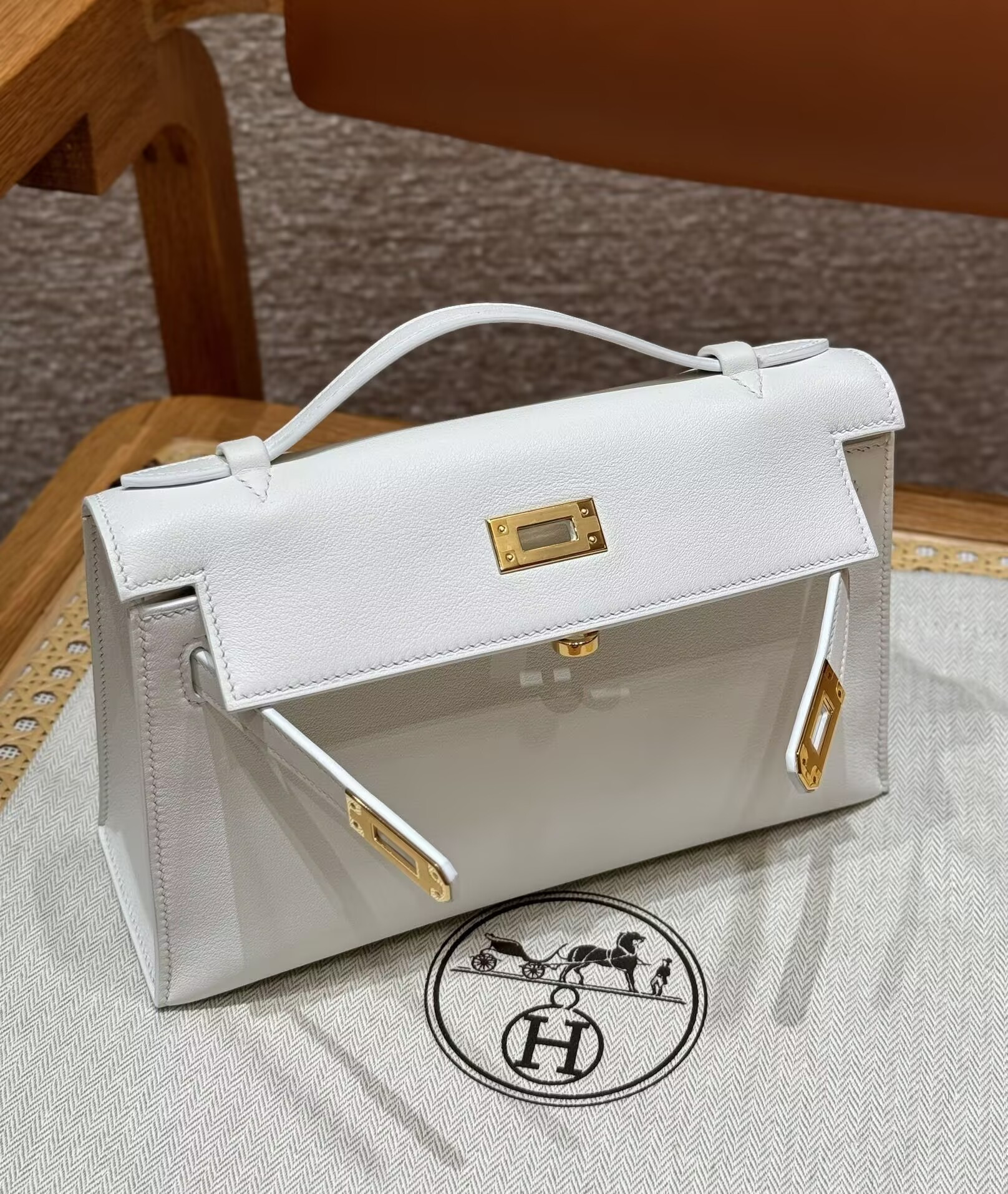 Hermès Kelly Mini Swift 22 22×7×13CM(Customized 15-20 days production time)