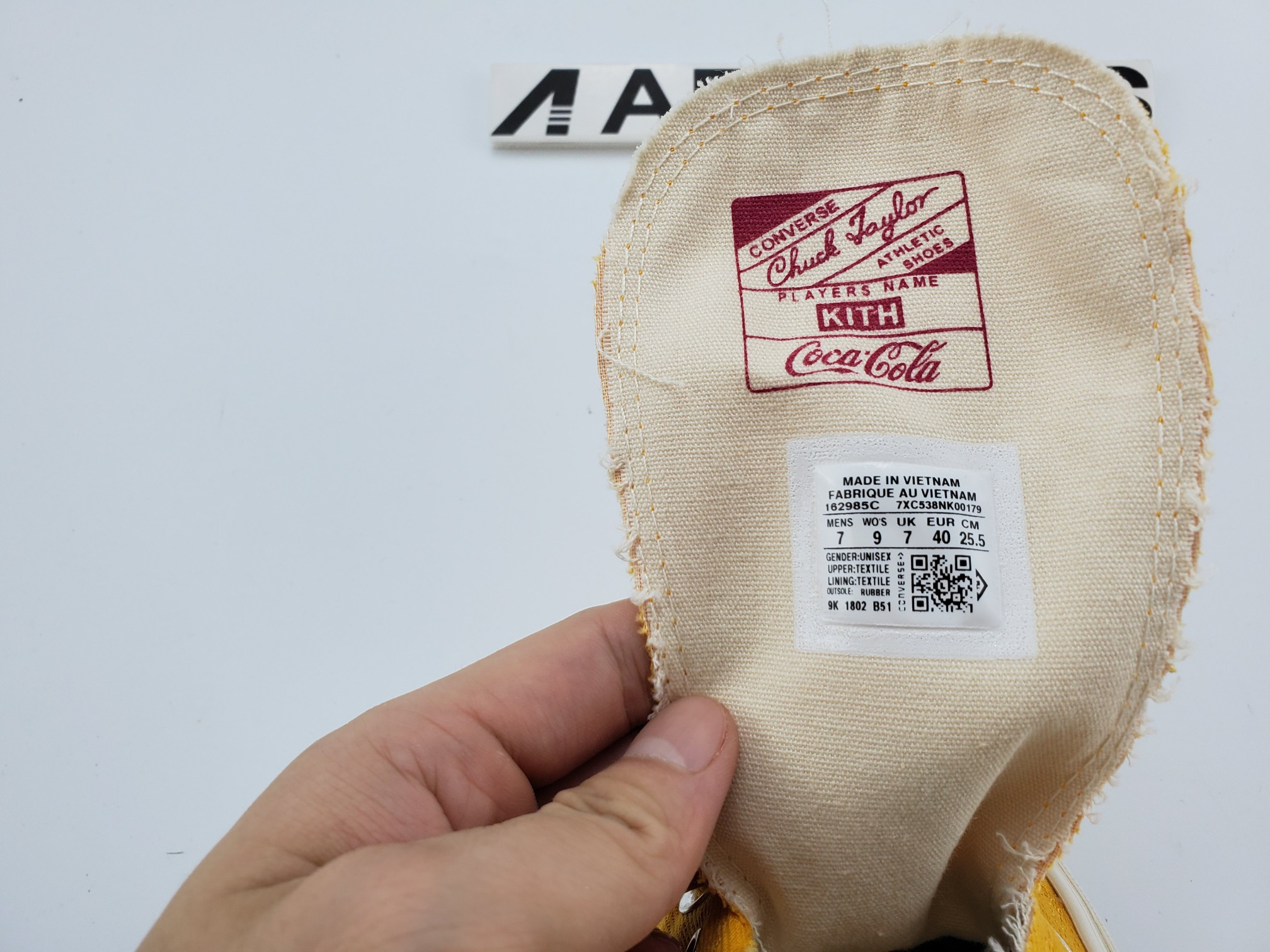 Converse Chuck Taylor All-Star 70s Hi Kith x Coca Cola Yellow