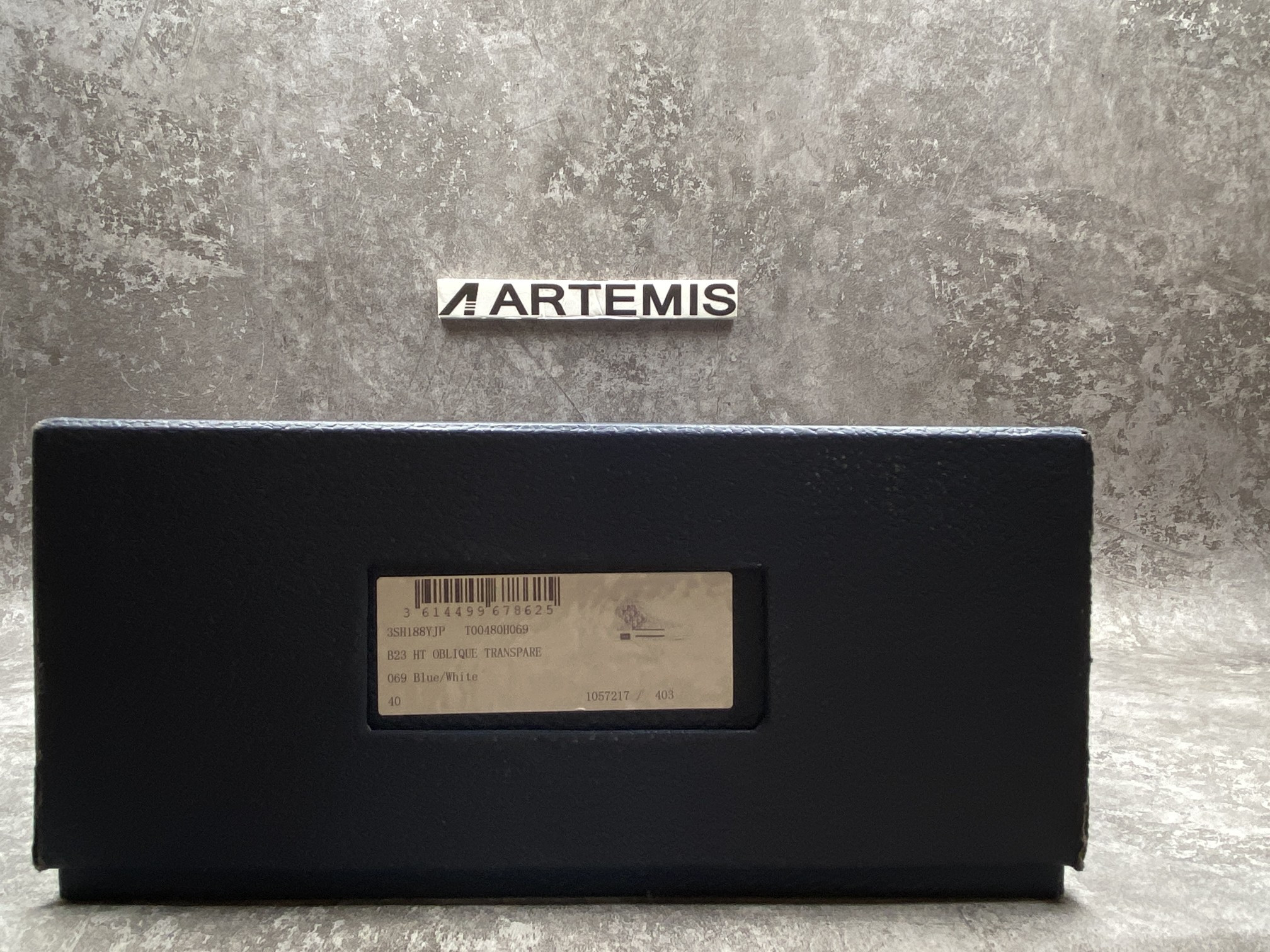 D*or b23 high top red blue oblique