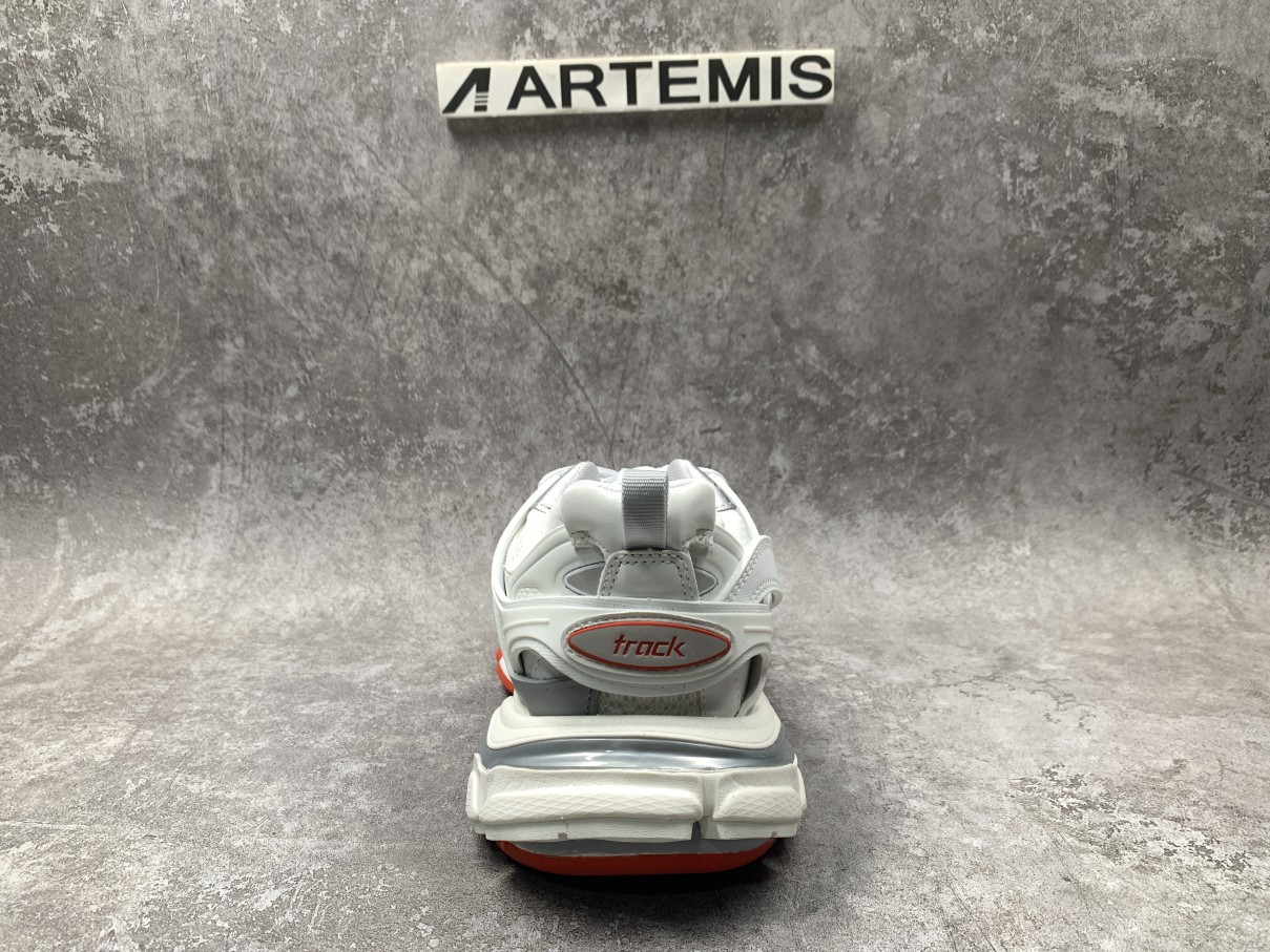 Balenciga Track Sneaker White Red