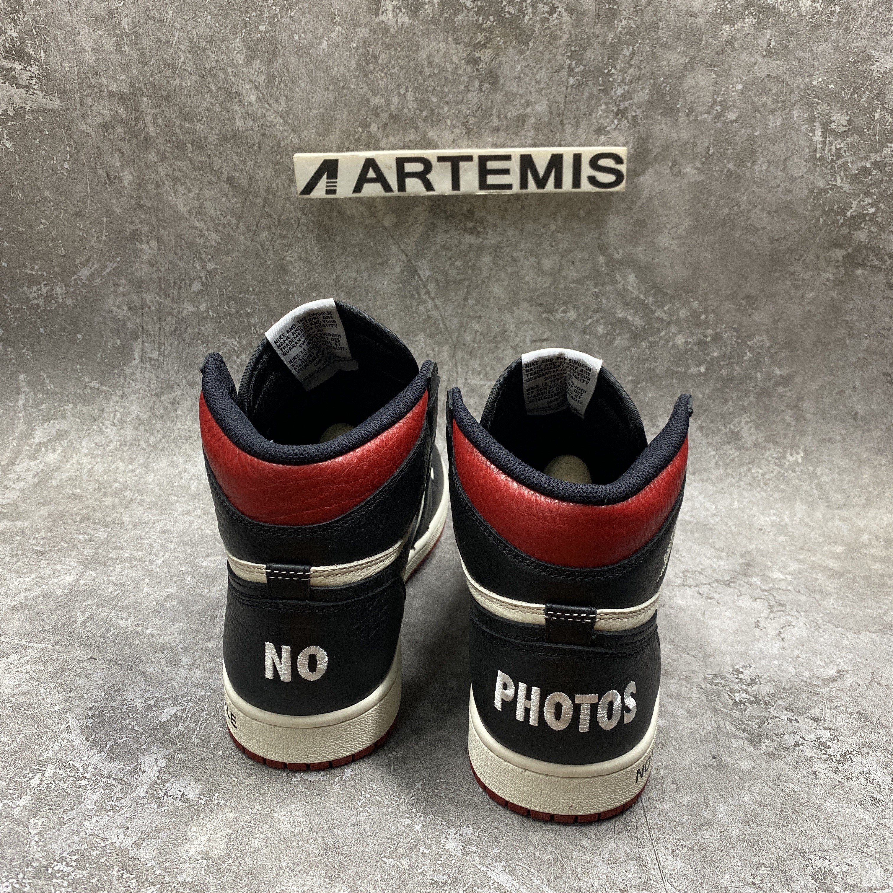 Air Jordan 1 Retro High "Not for Resale" Varsity Red