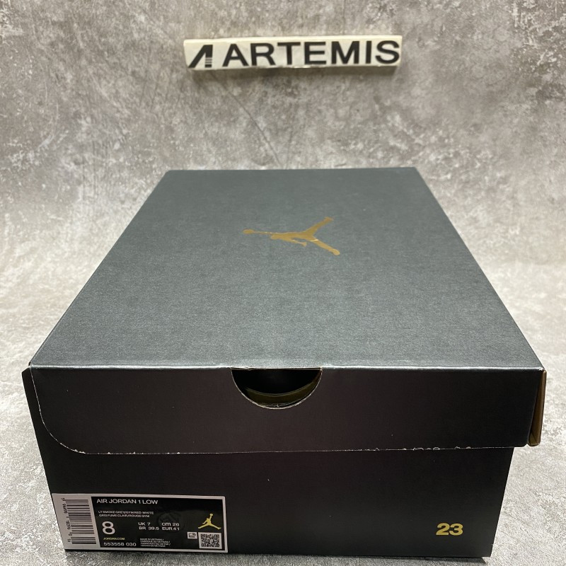 Air Jordan 1 Low Light Smoke Grey