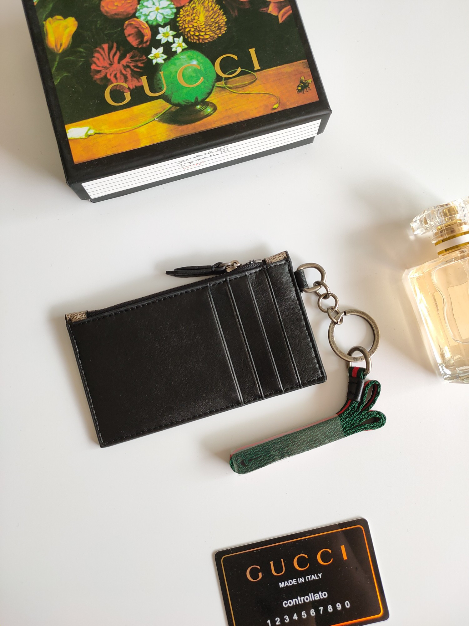 G*u*i gg card case wallet