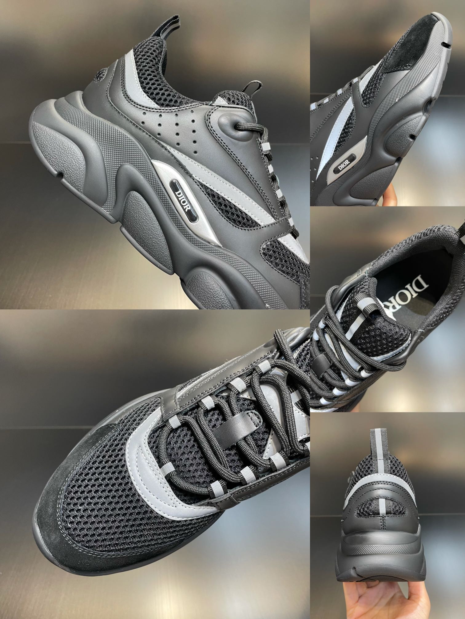 ua D*or b22 black sneake