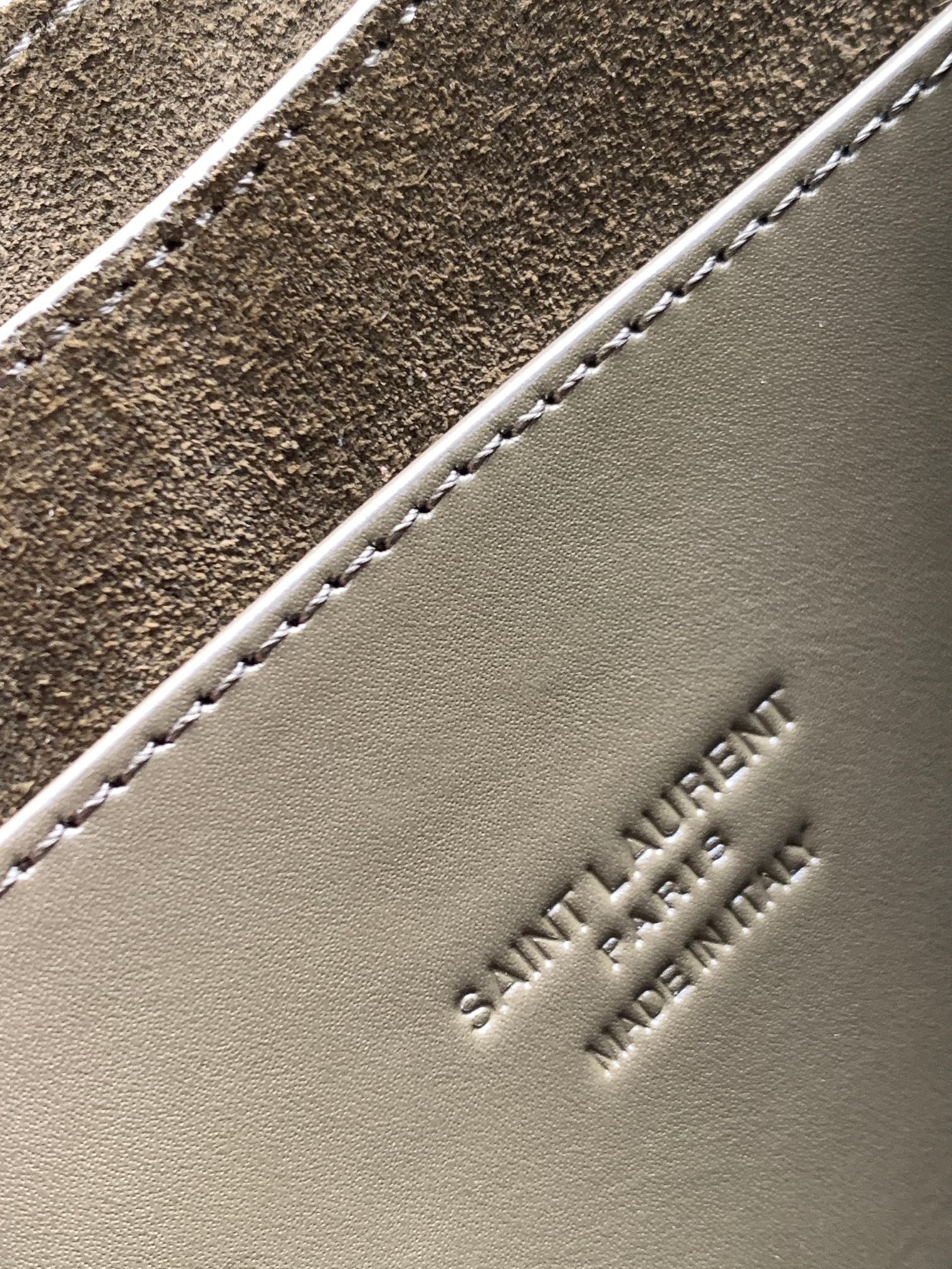 Y*L kaia small satchel in smooth leather 7.2 x 6.1 x 2.1 inches