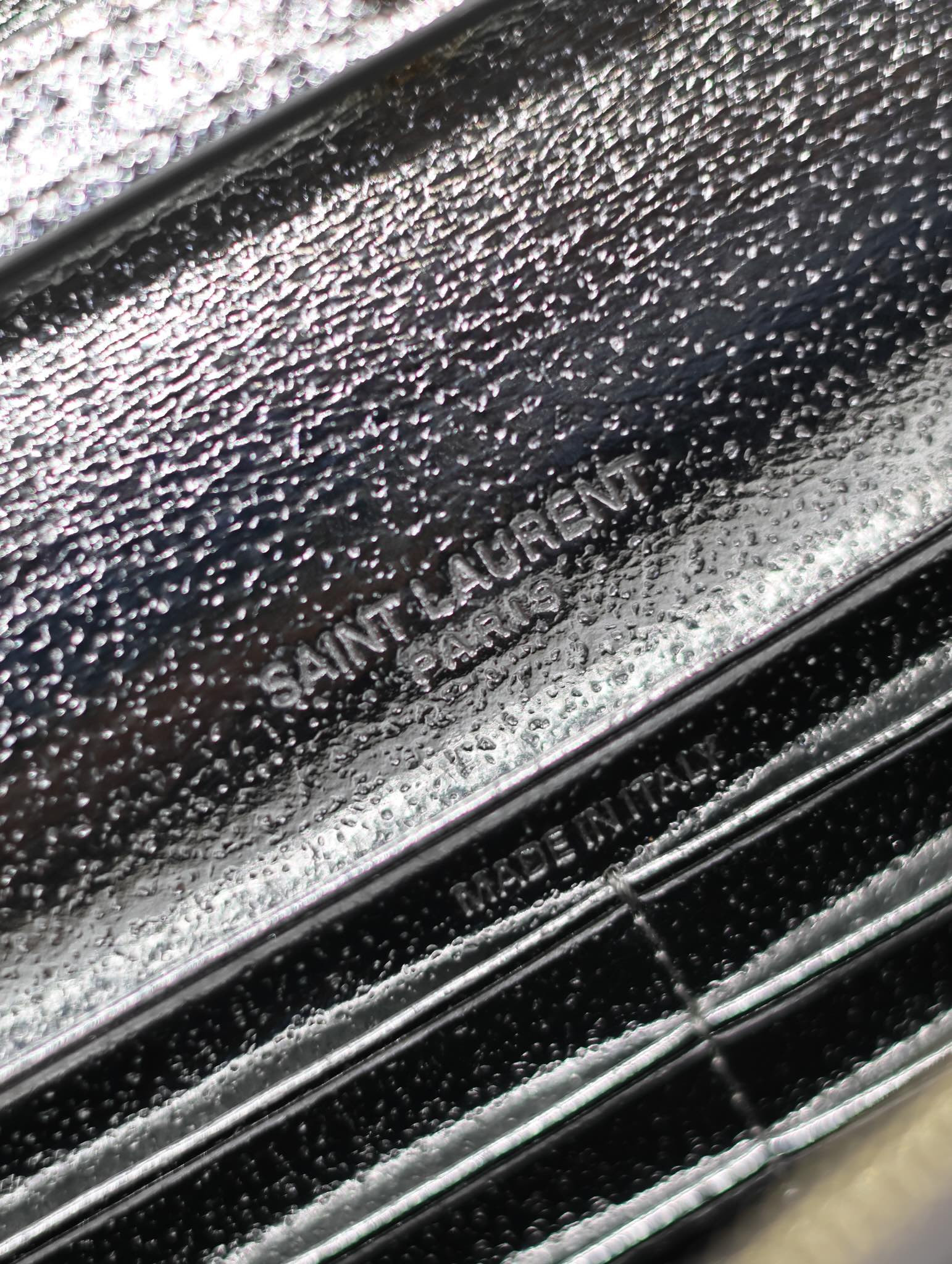 Y*L cassandra monogram classic chain wallet  22.5 x 14 x 4cm