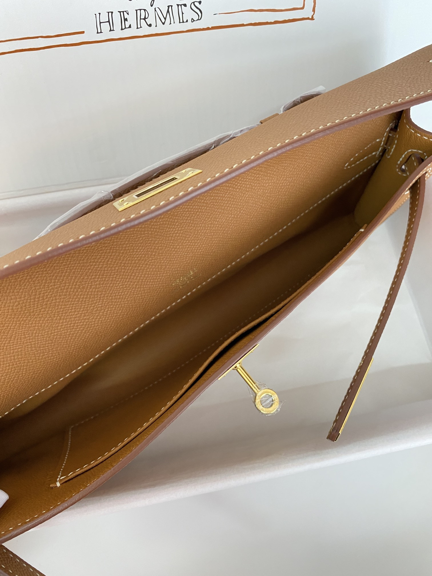 H**mes kelly cut 31cm epsom leather