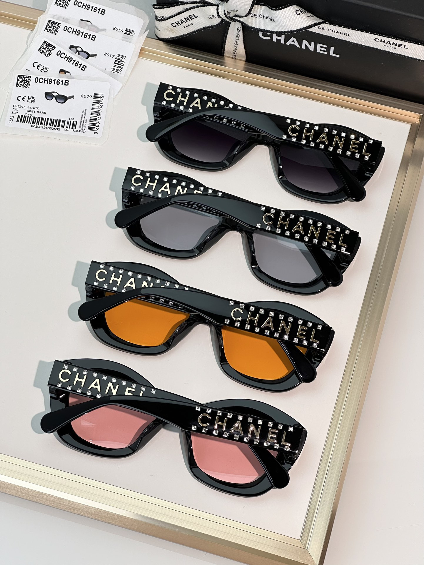 Ch*el glasses 9161b 52-18-140