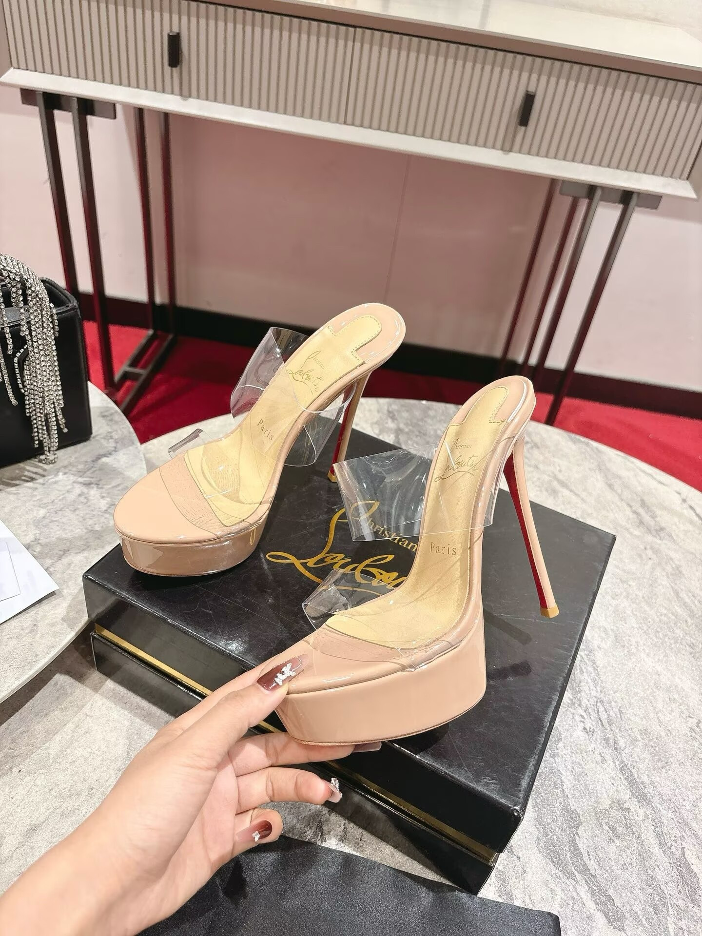 ua Chr1st1an louboutin just nothing alta 12.5cm heel