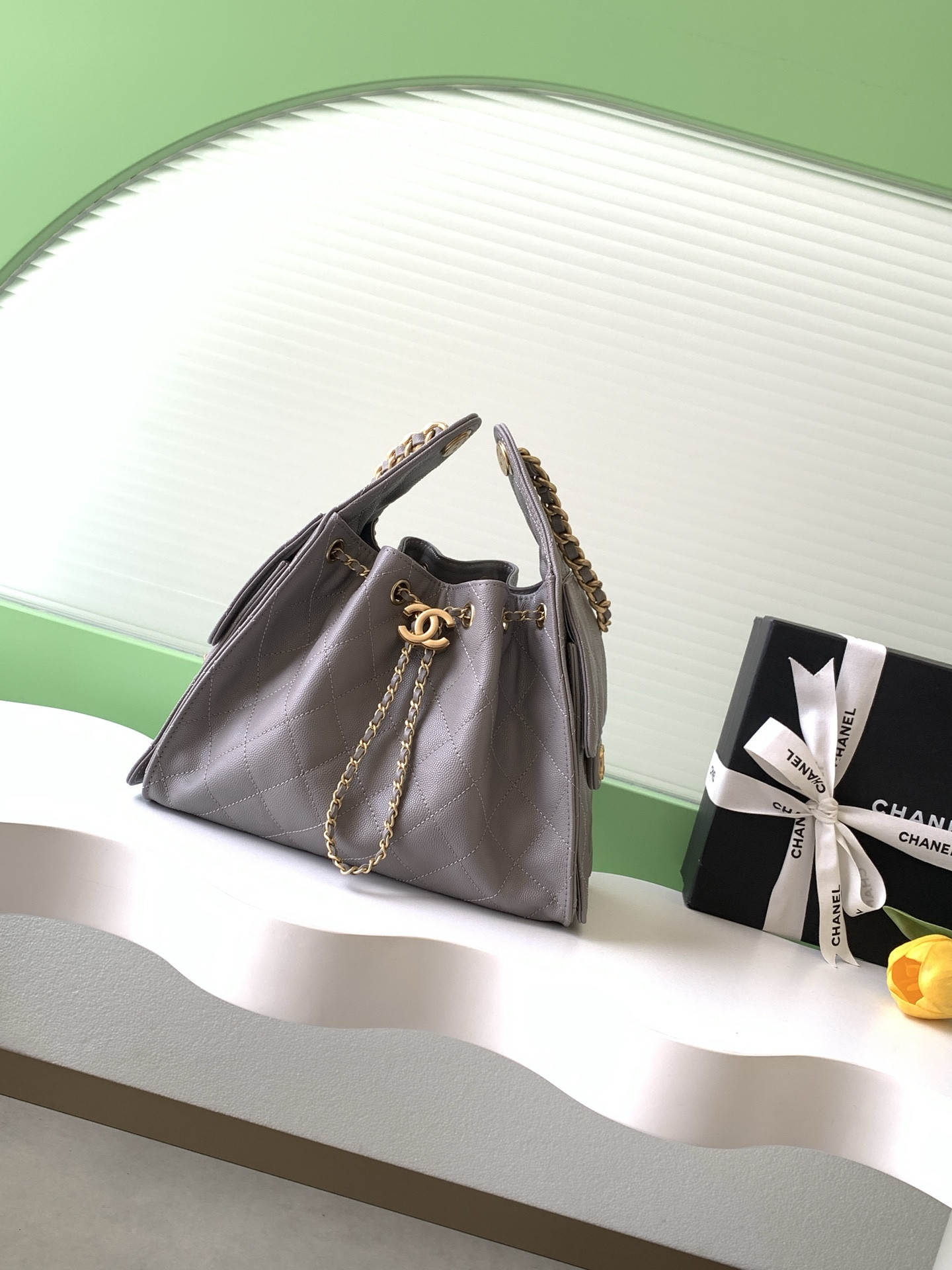 Ch**el 25c bucket bag 30x26x14cm