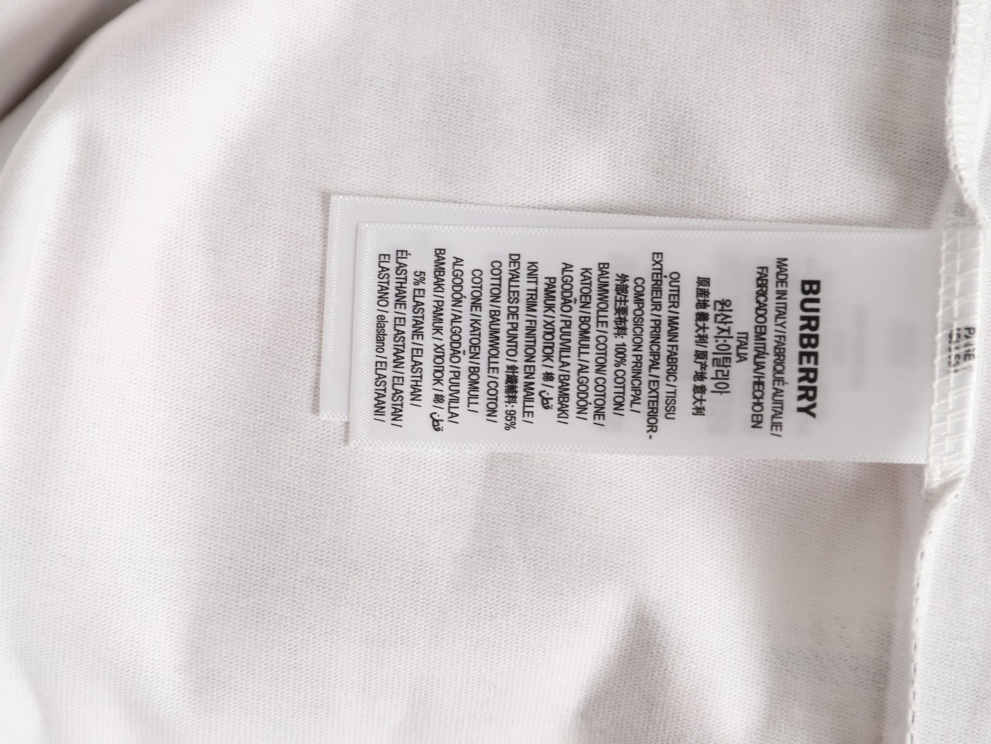 Bv*b*rry 26ss short-sleeved t-shirt