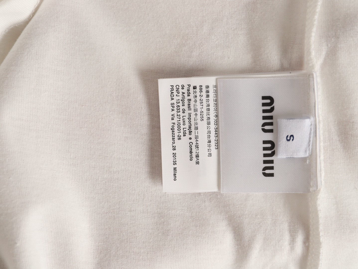 M1v M1v 26ss short-sleeved t-shirt