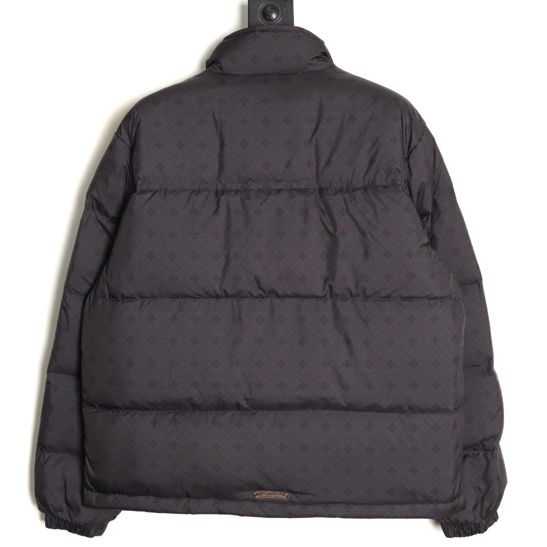 Ch*0me He**ts short puffer jacket