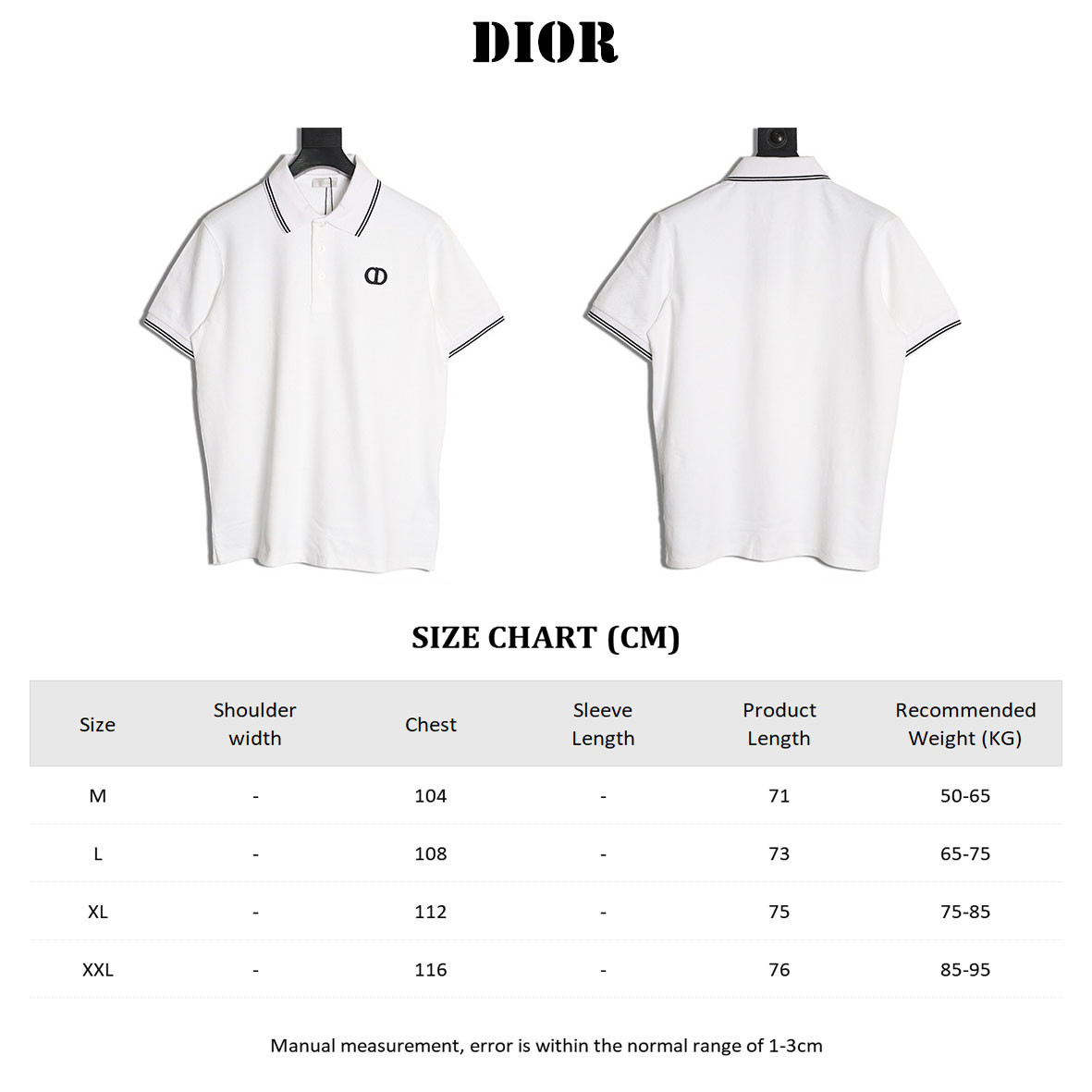 Dior 26SS Short-sleeved Polo shirt
