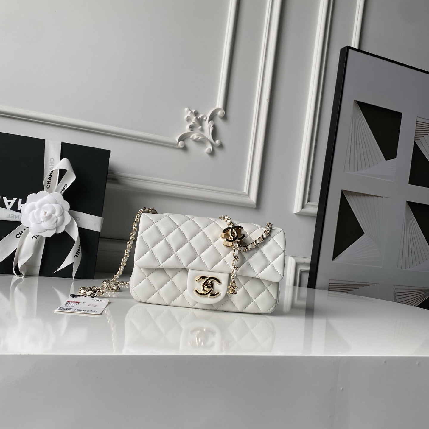 Chanel Classic Flap Handbag CF AS5759 20x13x7cm