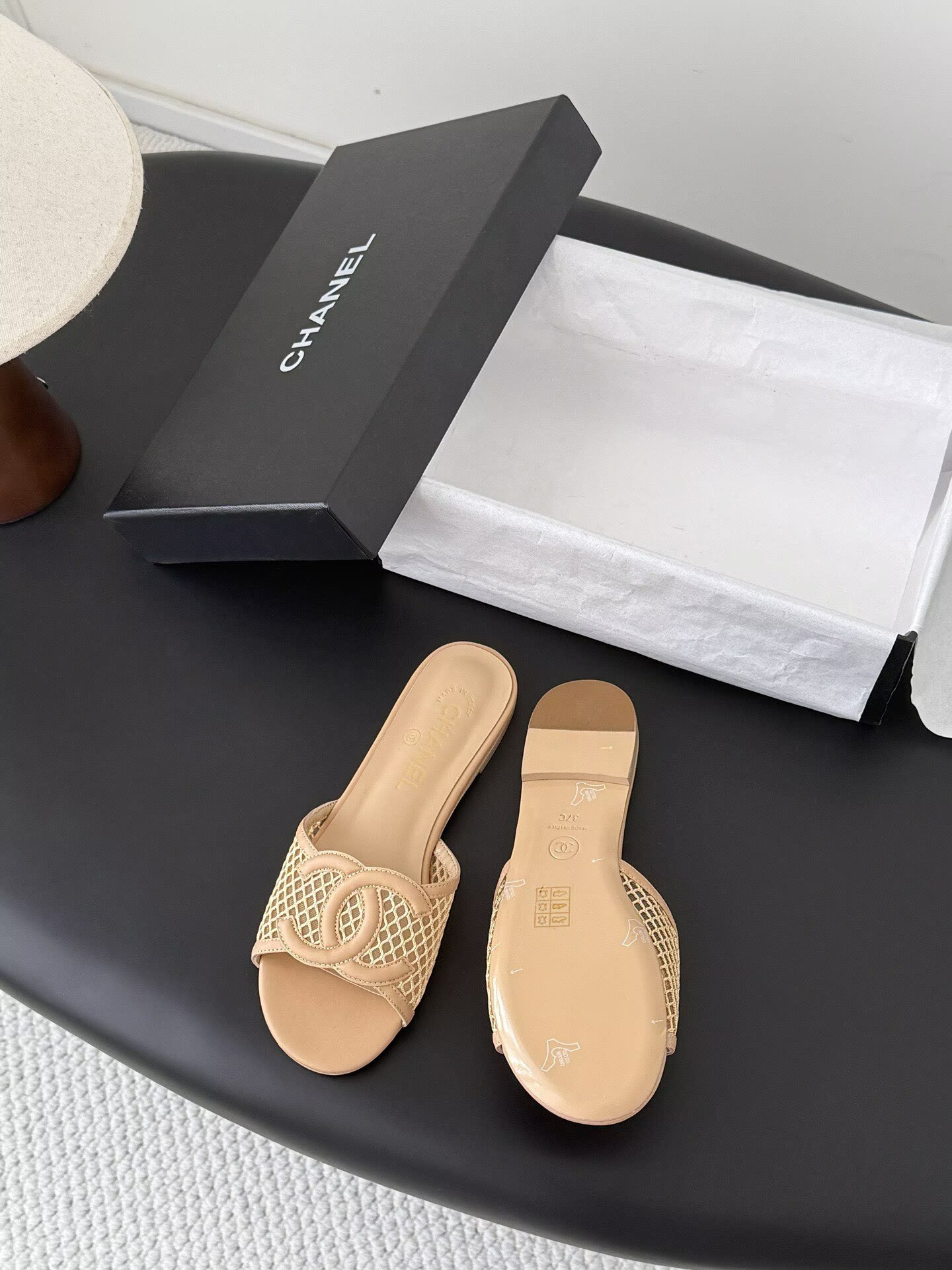 UA Chanel Sandals