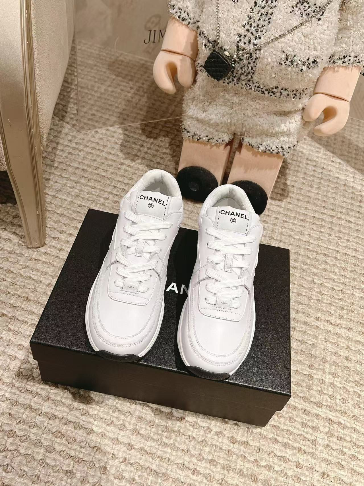 UA Ch**el SNEAKERS Fabric