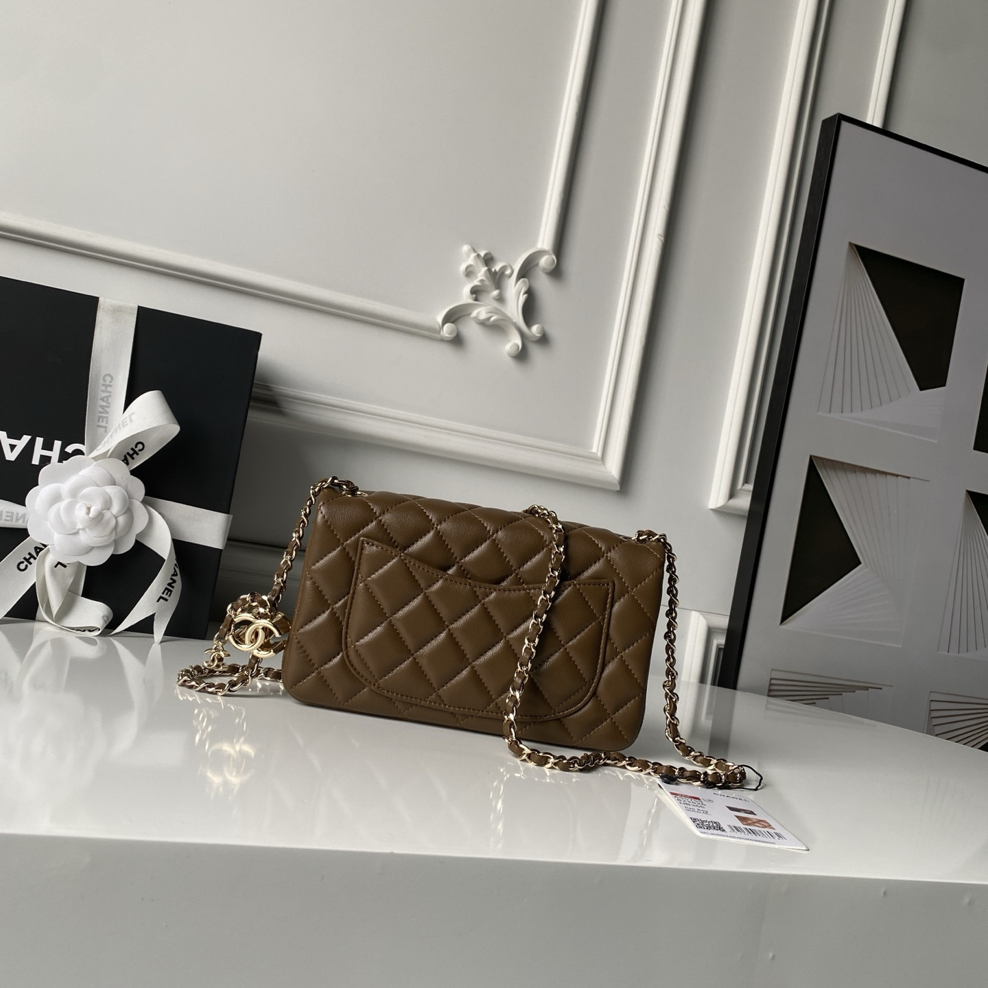 Chanel Classic Flap Handbag CF AS5759 20x13x7cm