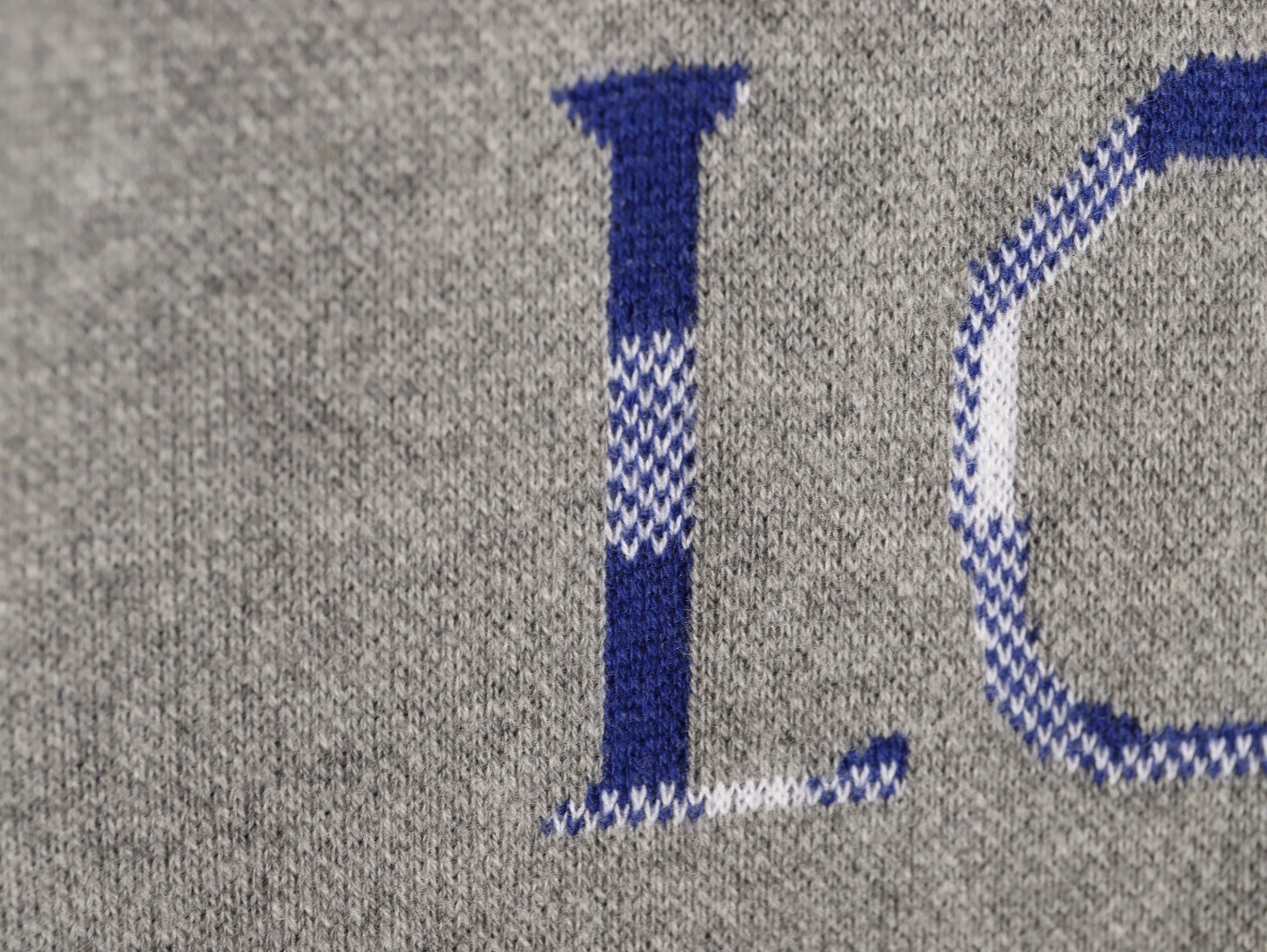 L0ew* knitting short-sleeved t-shirt