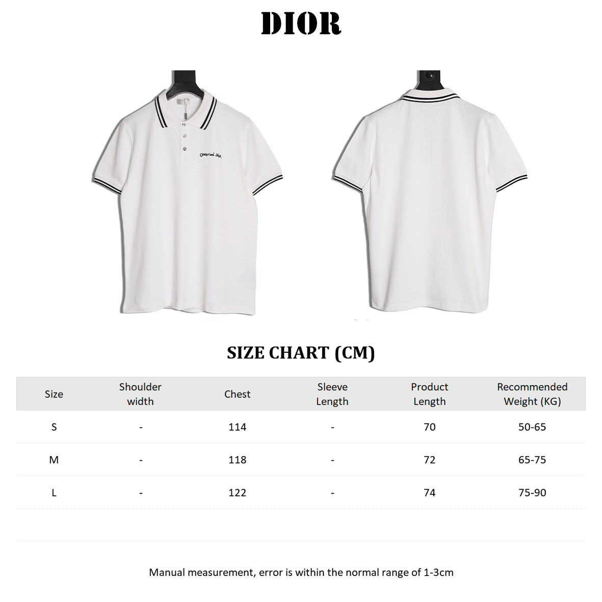 DIOR Short-sleeved Polo shirt