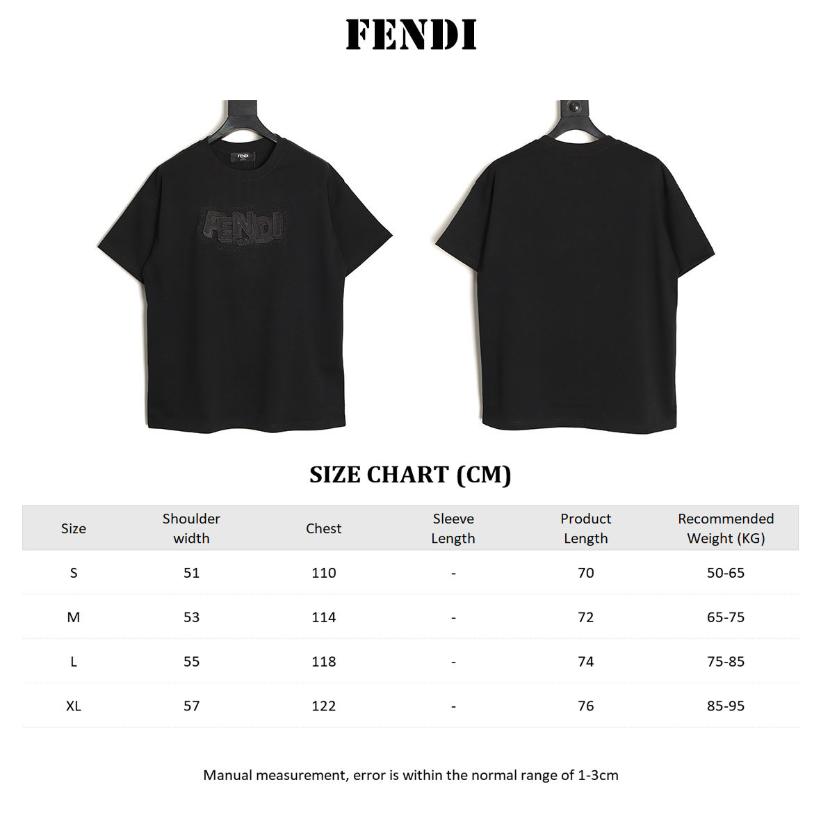 F**di short-sleeved t-shirt