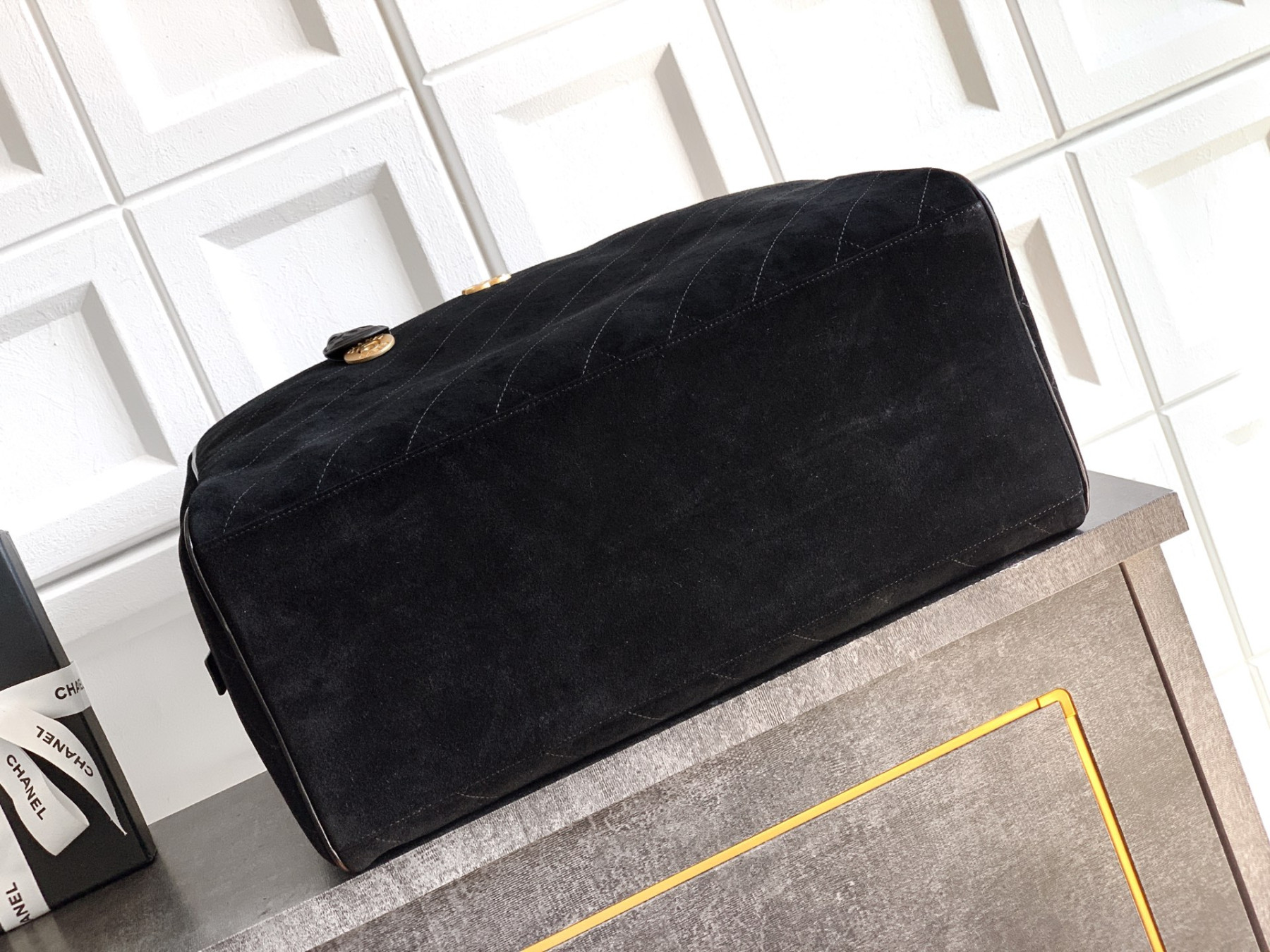 Chanel Maxi Bowling Bag AS6212 42x32x21cm