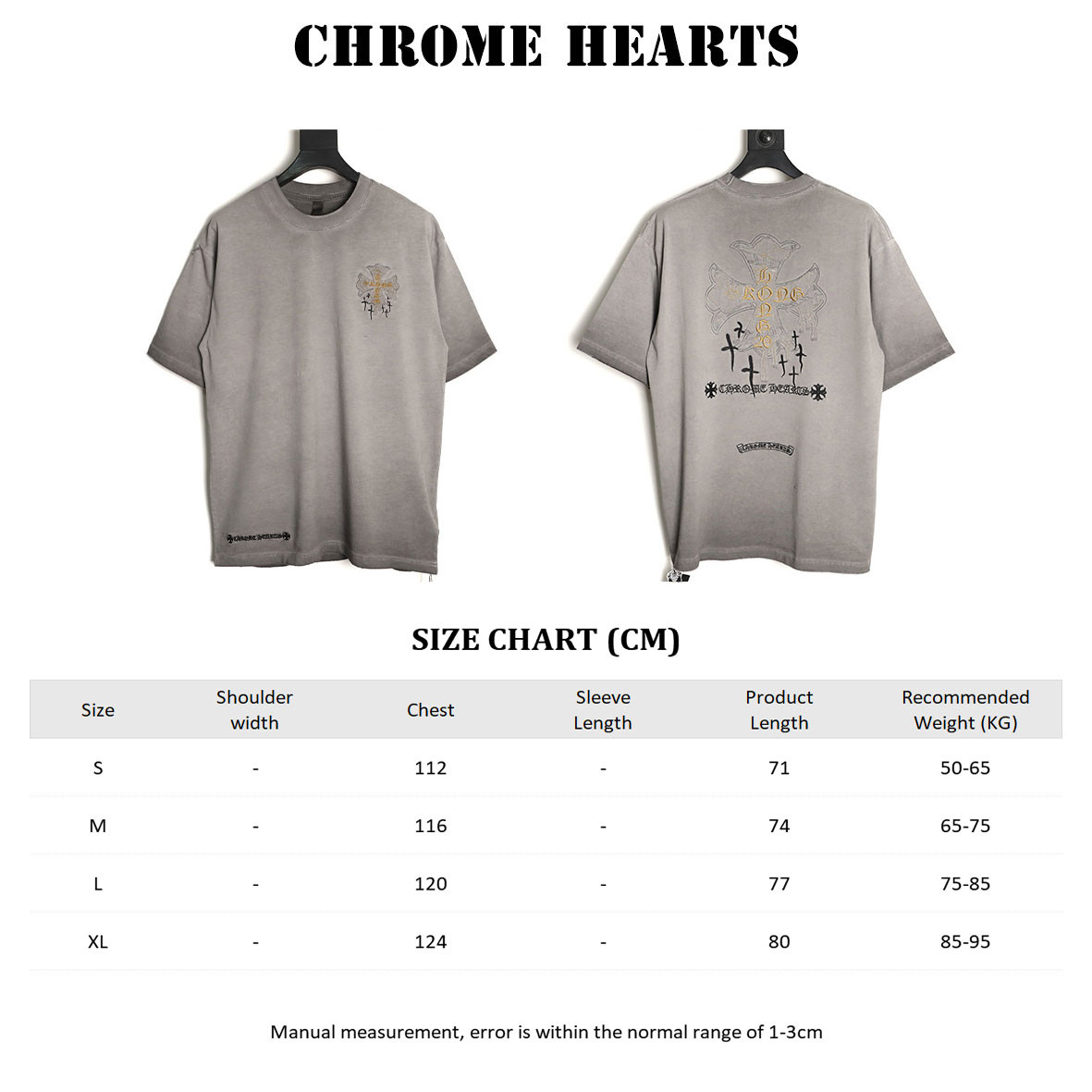 Ch*0me He**ts short-sleeved t-shirt