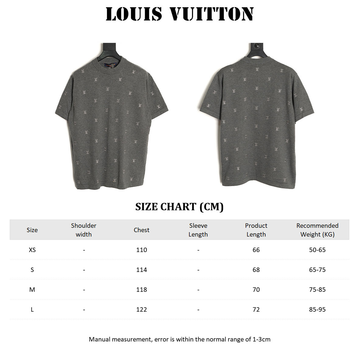 l0vis Vvtt0n knitting short-sleeved t-shirt