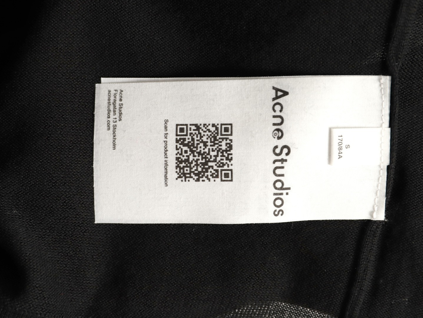 ACNE STUDIOS Knitting Short-sleeved T-shirt