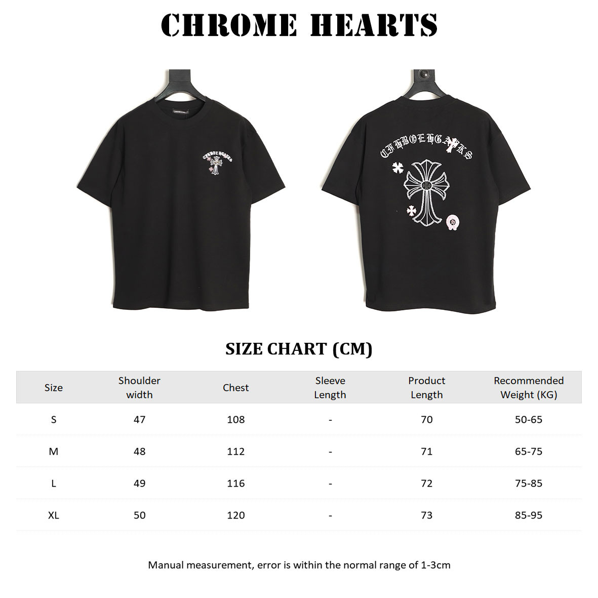 Ch*0me He**ts short-sleeved t-shirt
