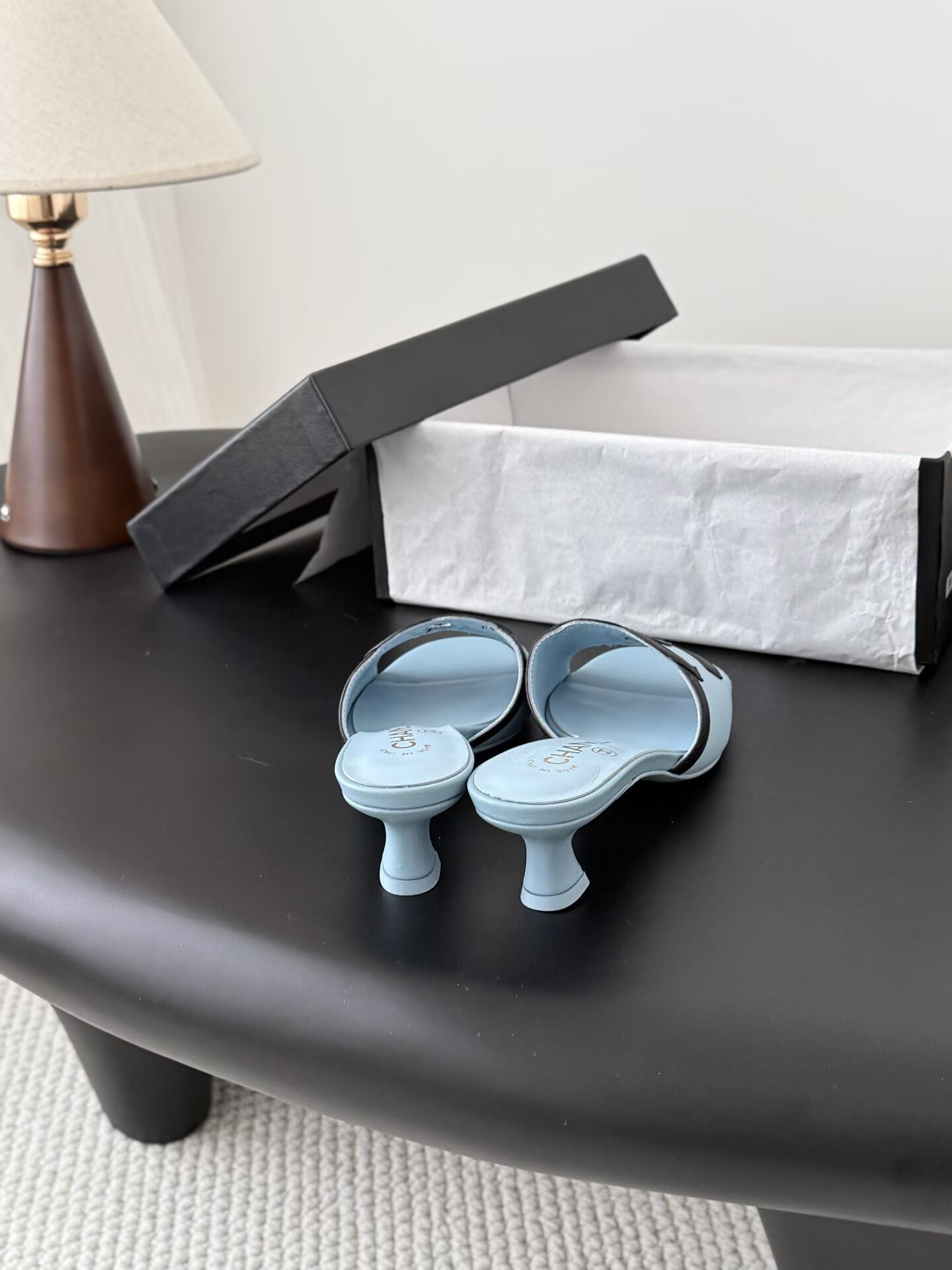 UA Chanel Sandals 4.5cm Heel