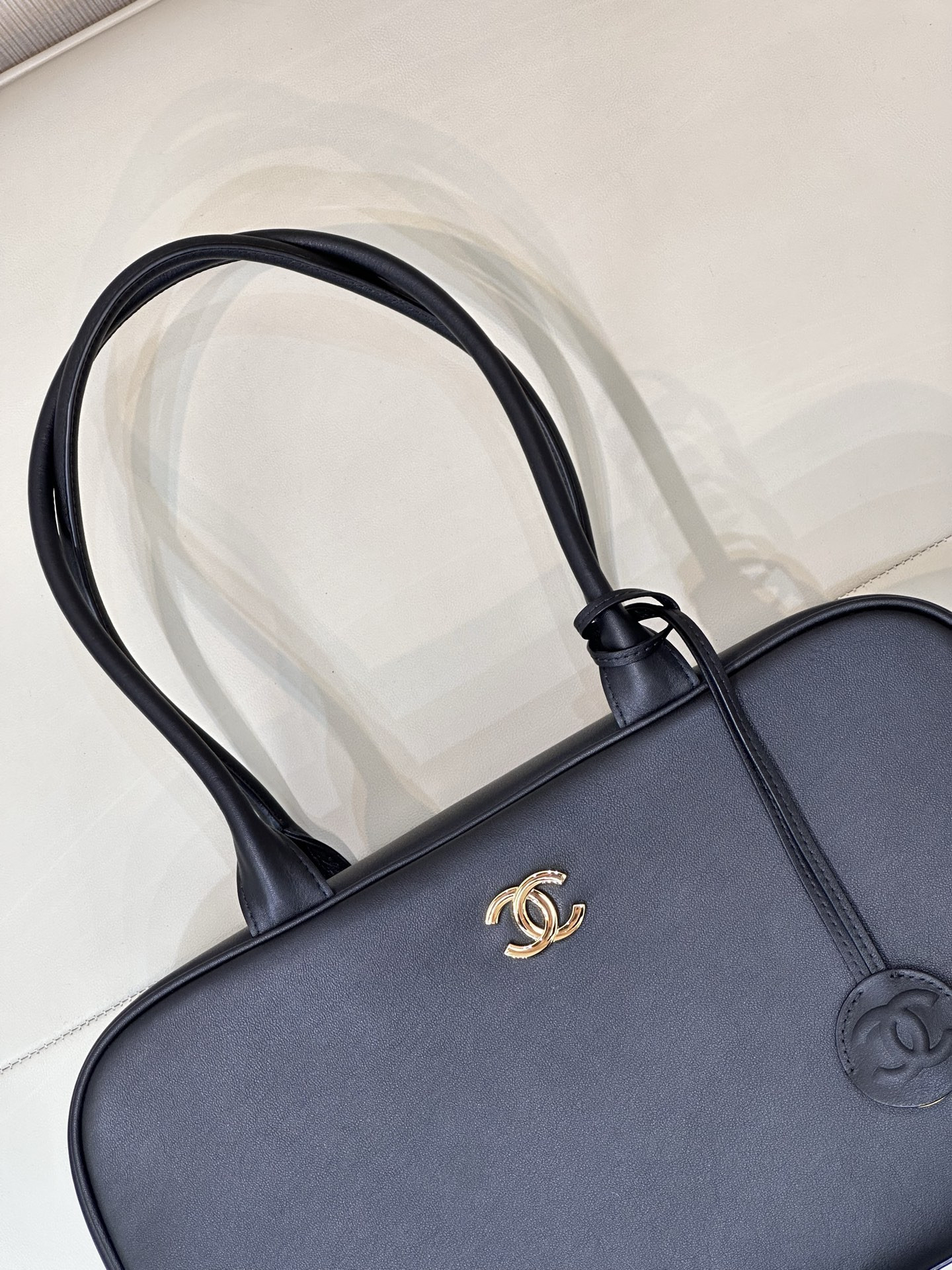 Chanel Large Bowling Bag AS6211 19x35.5x12.5cm