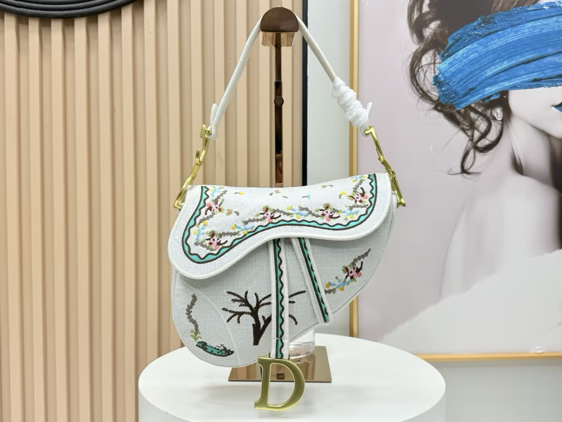 Dior Saddle Bag 24x6x18cm