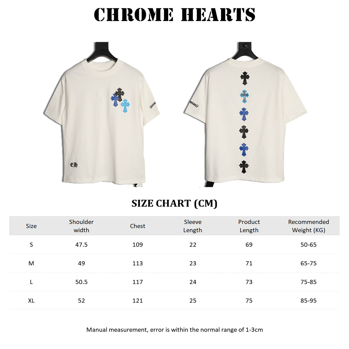 Ch*0me He**ts short-sleeved t-shirt