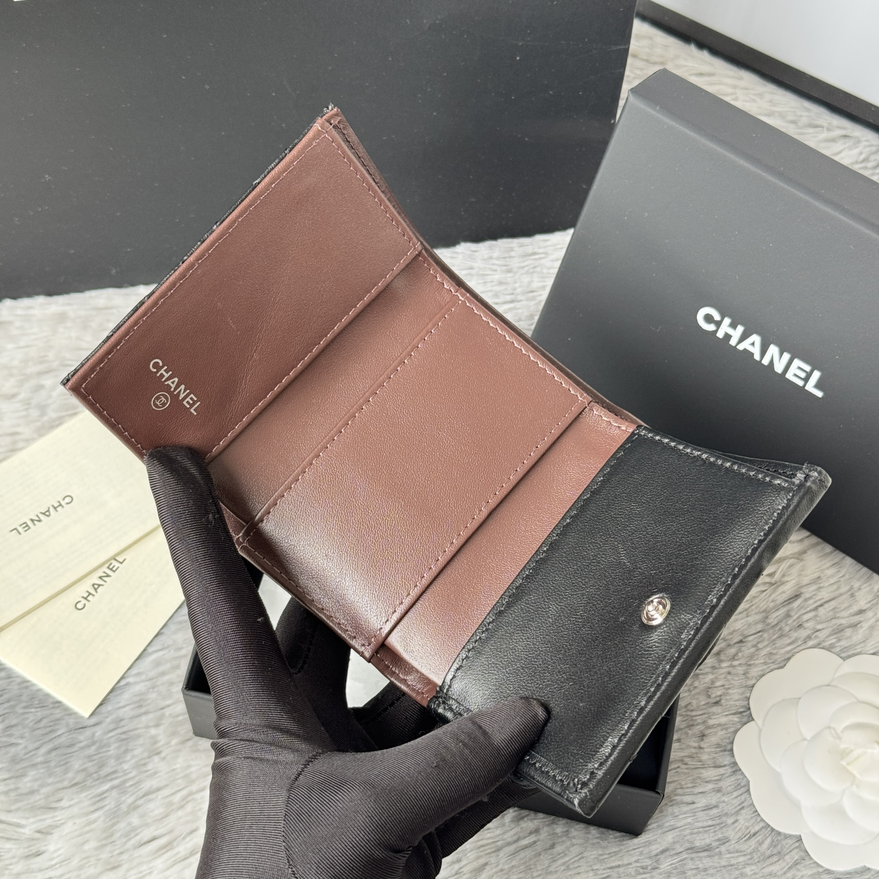 Chanel Card Holder 10.5x7.5x3cm