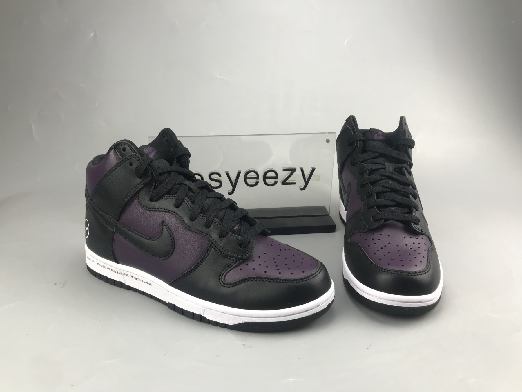 UA NIKE FRAGMENT DESIGN X DUNK HIGH