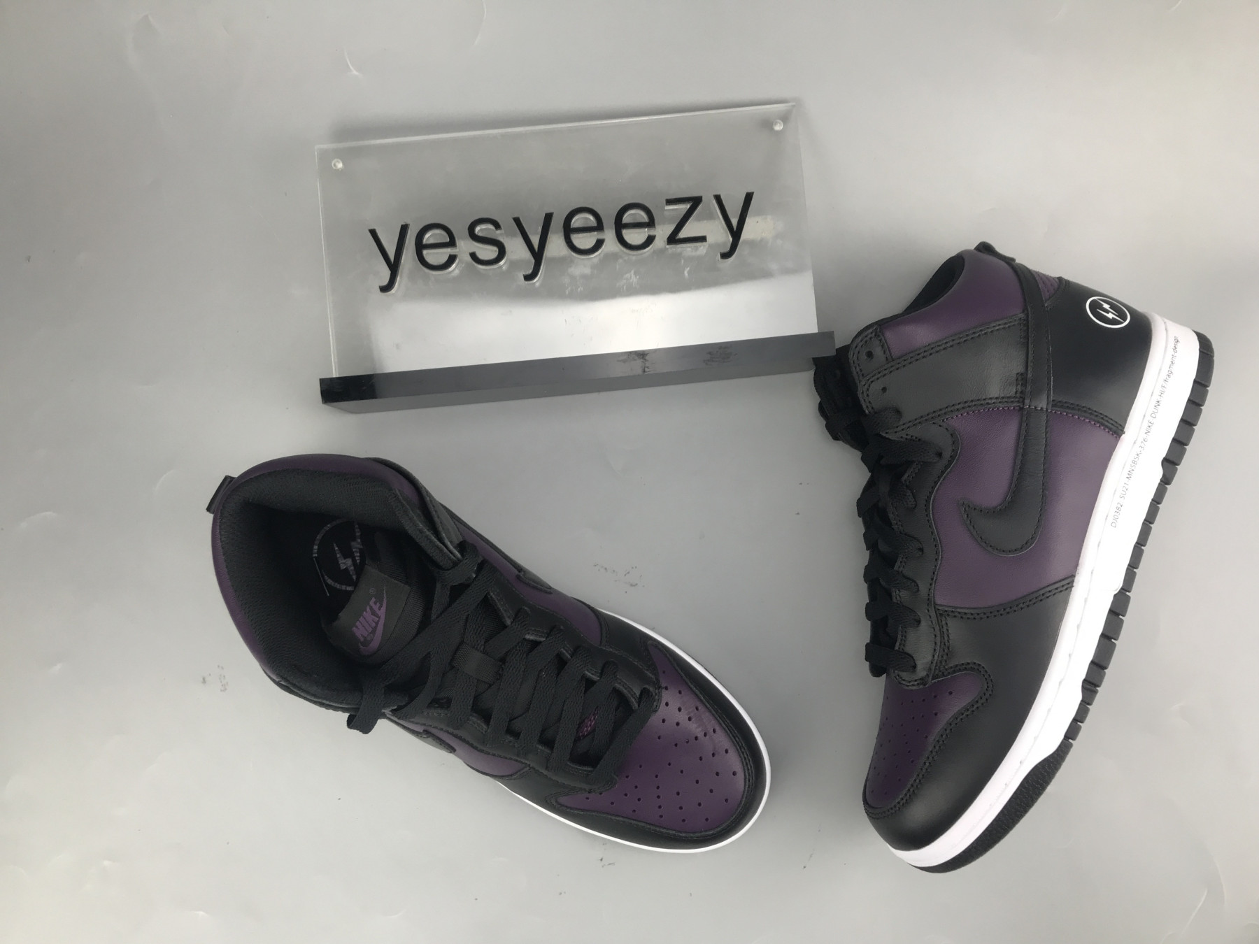 UA NIKE FRAGMENT DESIGN X DUNK HIGH