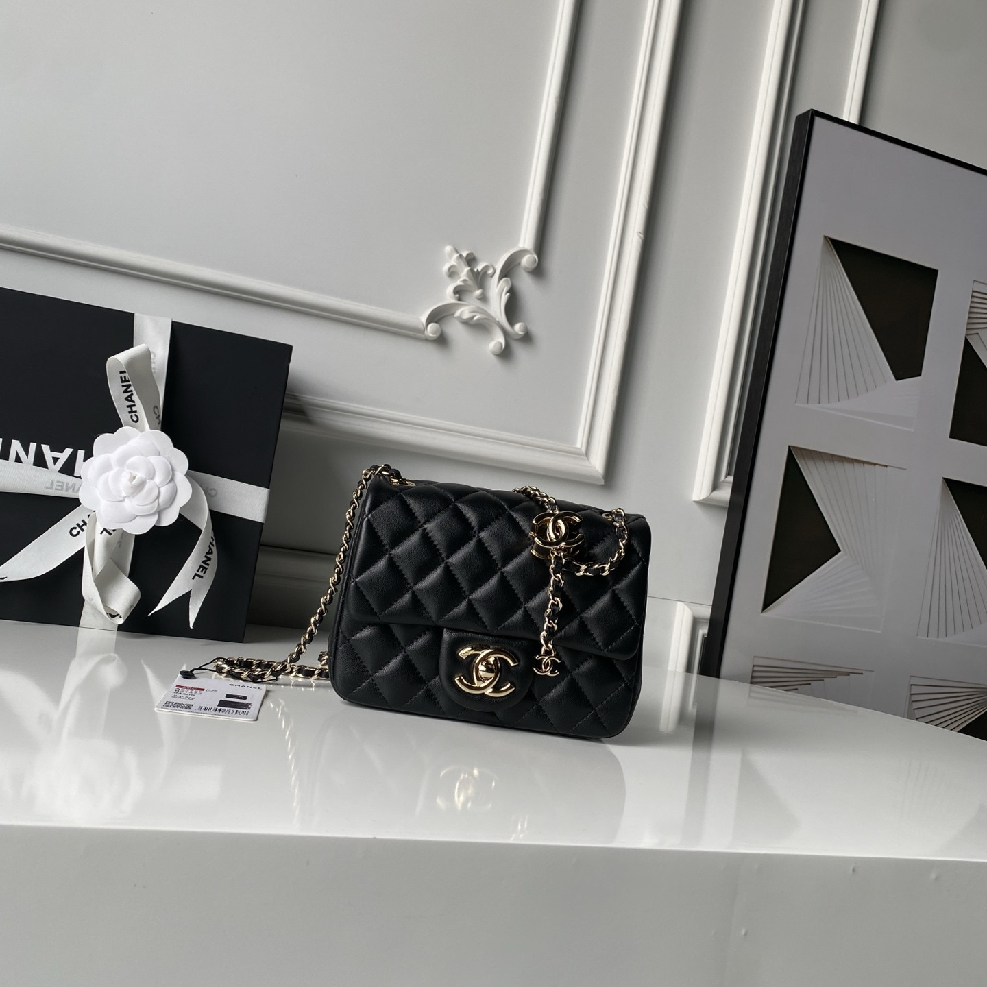 Chanel Classic Flap Handbag CF AS5758 18x13x7cm