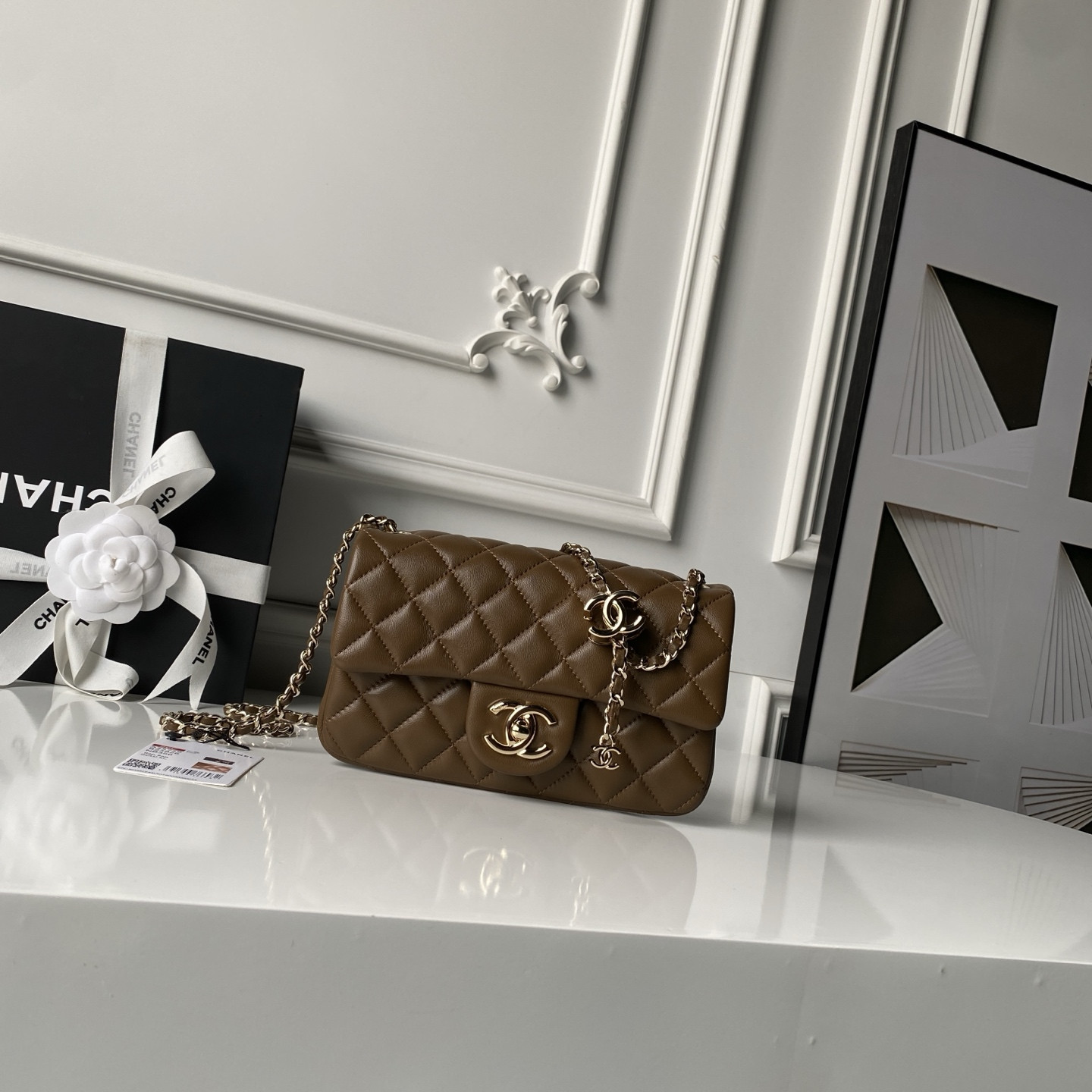 Chanel Classic Flap Handbag CF AS5759 20x13x7cm