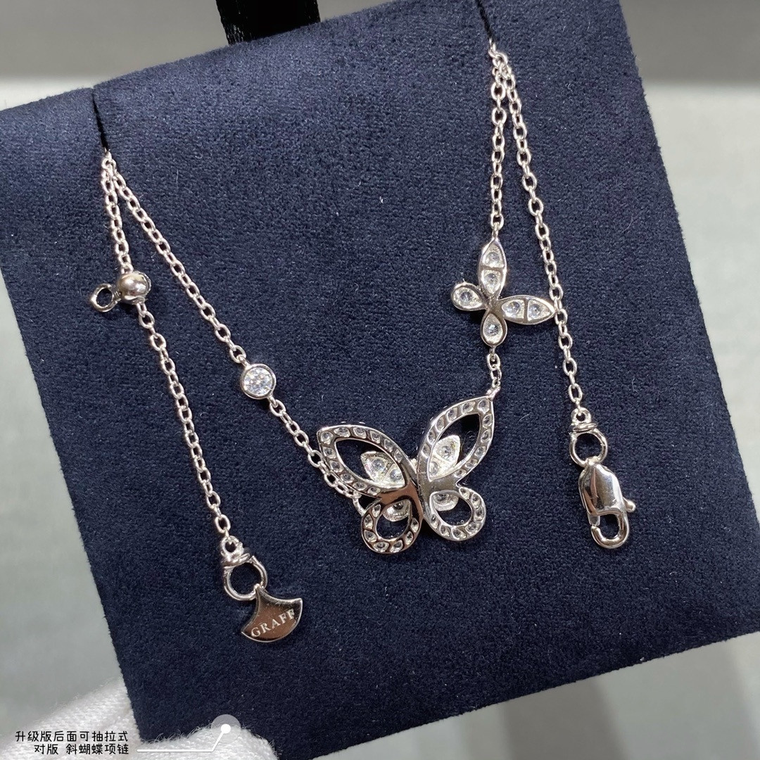 Graff D1am0nd Butterfly Necklace
