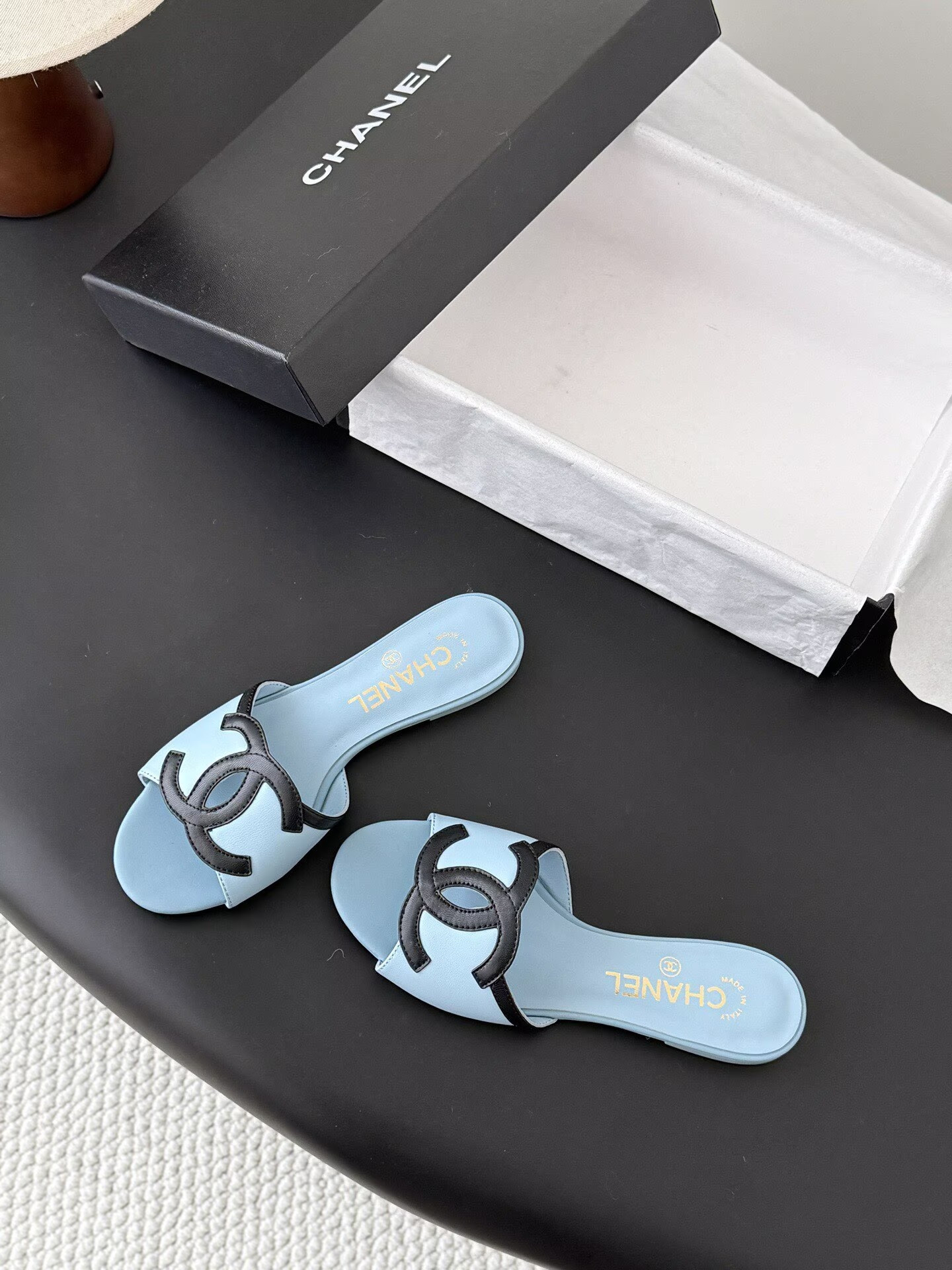 UA Chanel Sandals