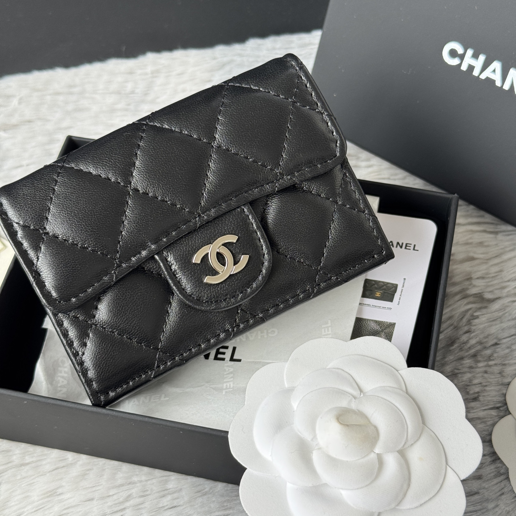 Chanel Card Holder 10.5x7.5x3cm