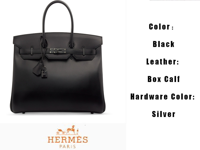 Hermès Birkin 25 30 35 40 BOX Leather (Customized, no exchange no return, about 20days)