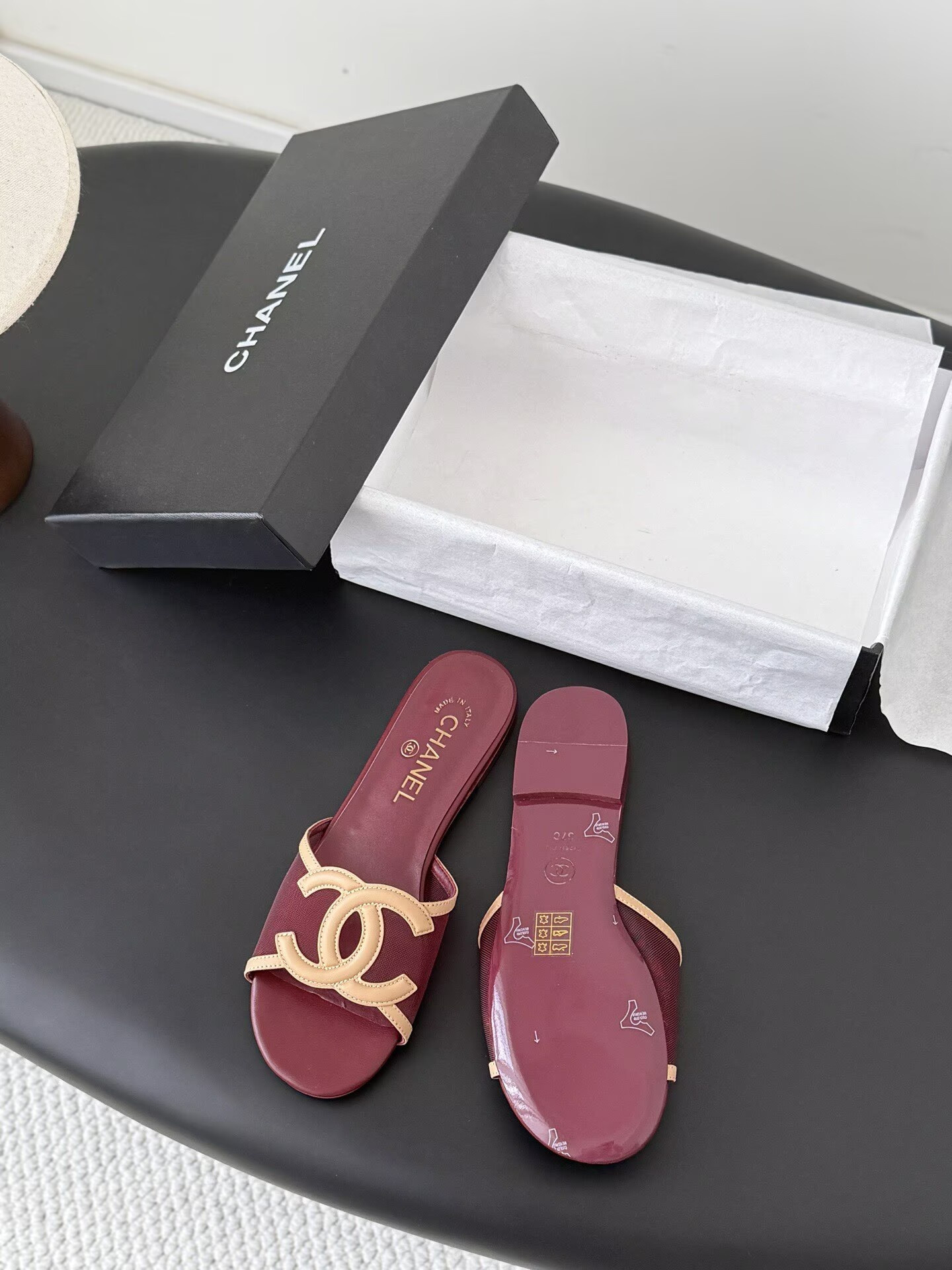 UA Chanel Sandals