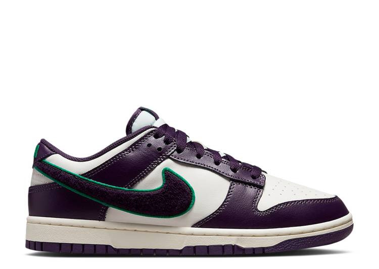 UA NIKE DUNK LOW 'CHENILLE SWOOSH - GRAND PURPLE'
